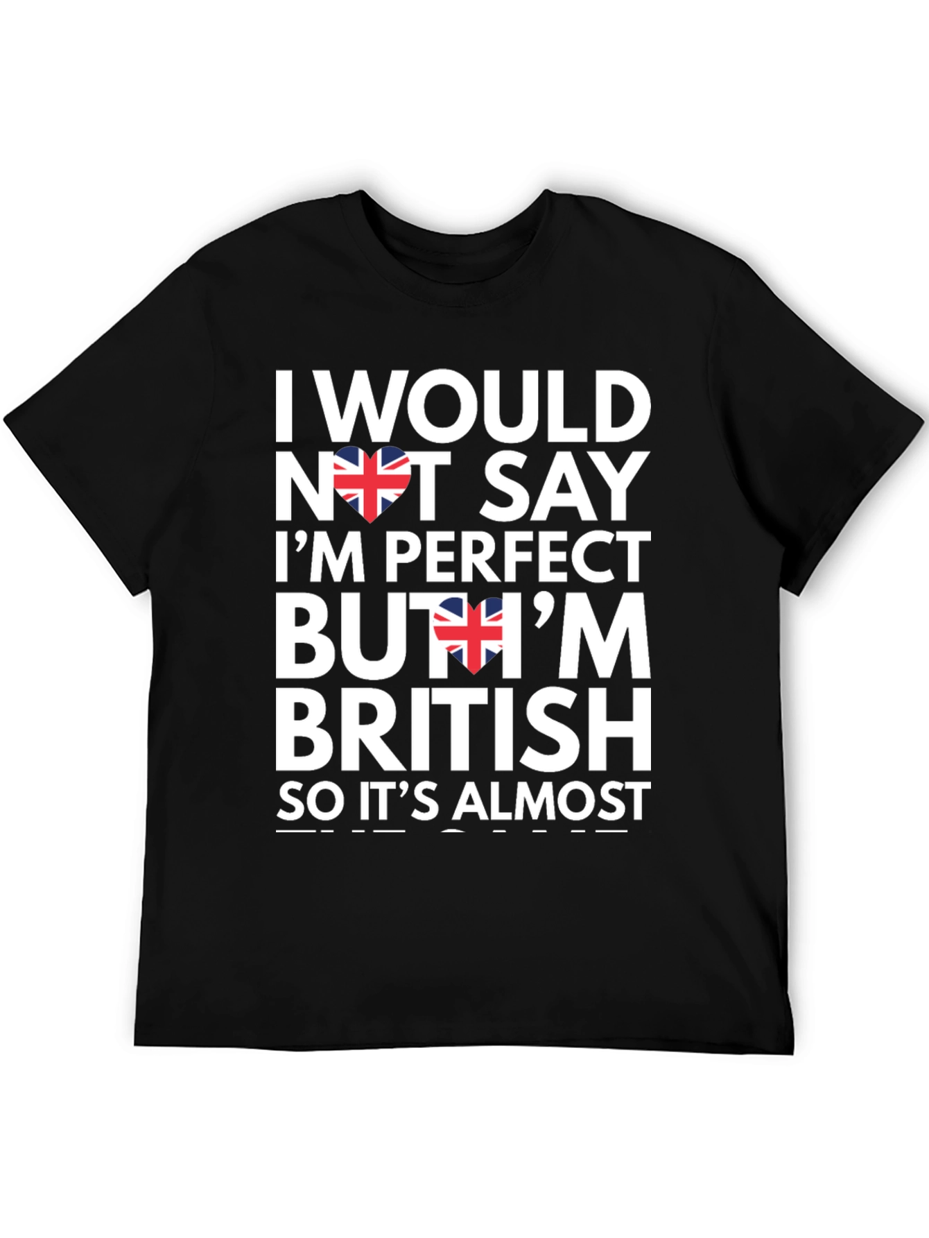 British Pride T-Shirt - Perfect? Almost!