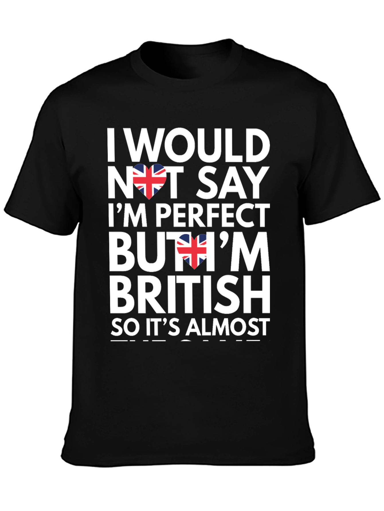 British Pride T-Shirt - Perfect? Almost!