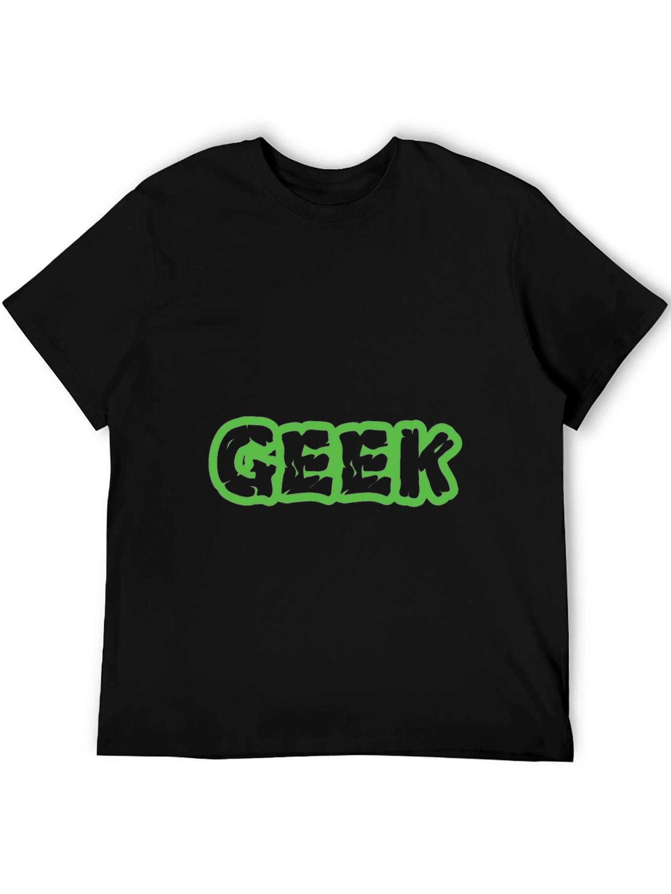 Geek Graphic Tee - Black Short Sleeve T-Shirt