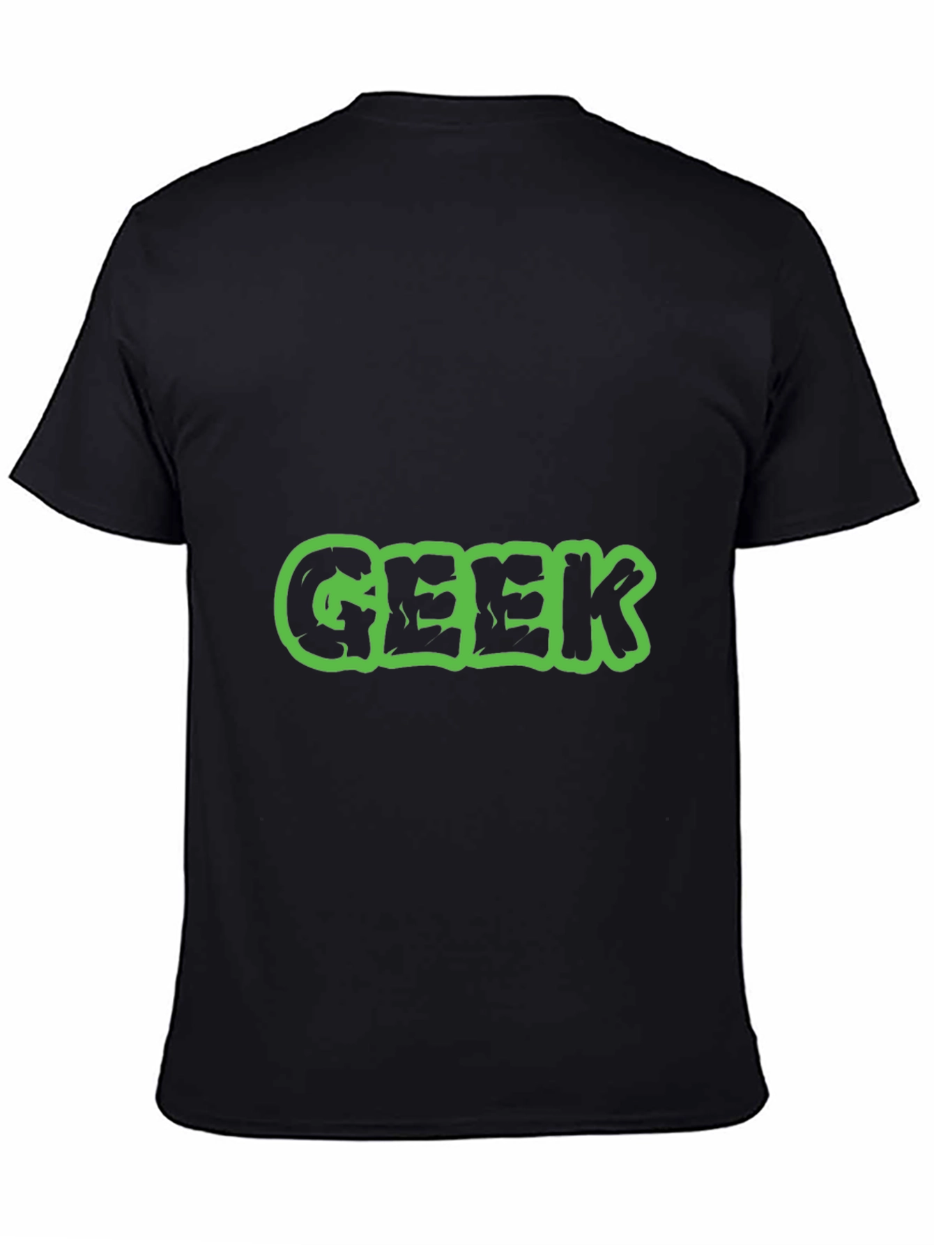 Geek Graphic Tee - Black Short Sleeve T-Shirt