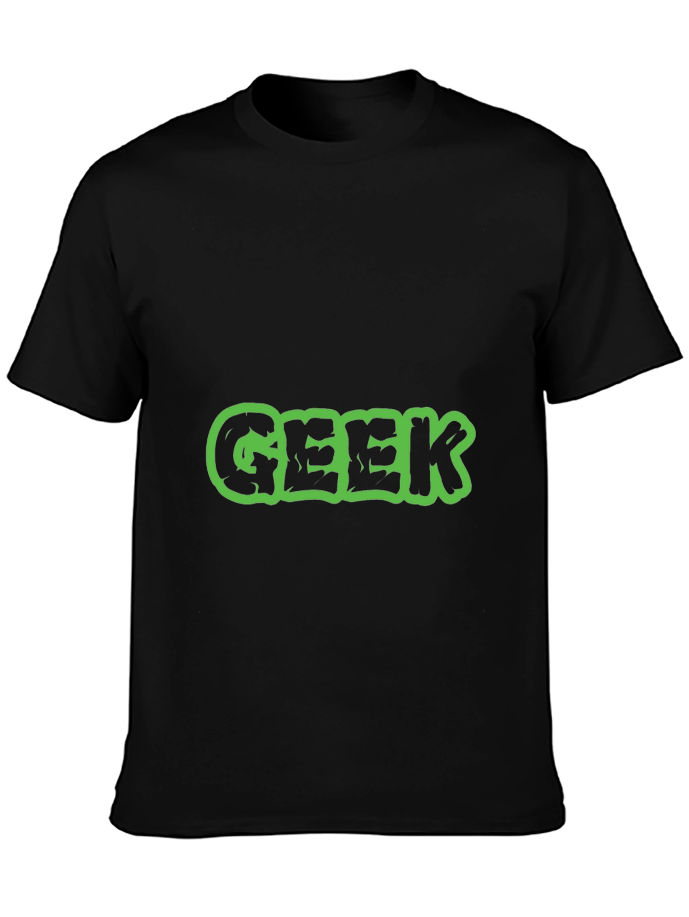 Geek Graphic Tee - Black Short Sleeve T-Shirt