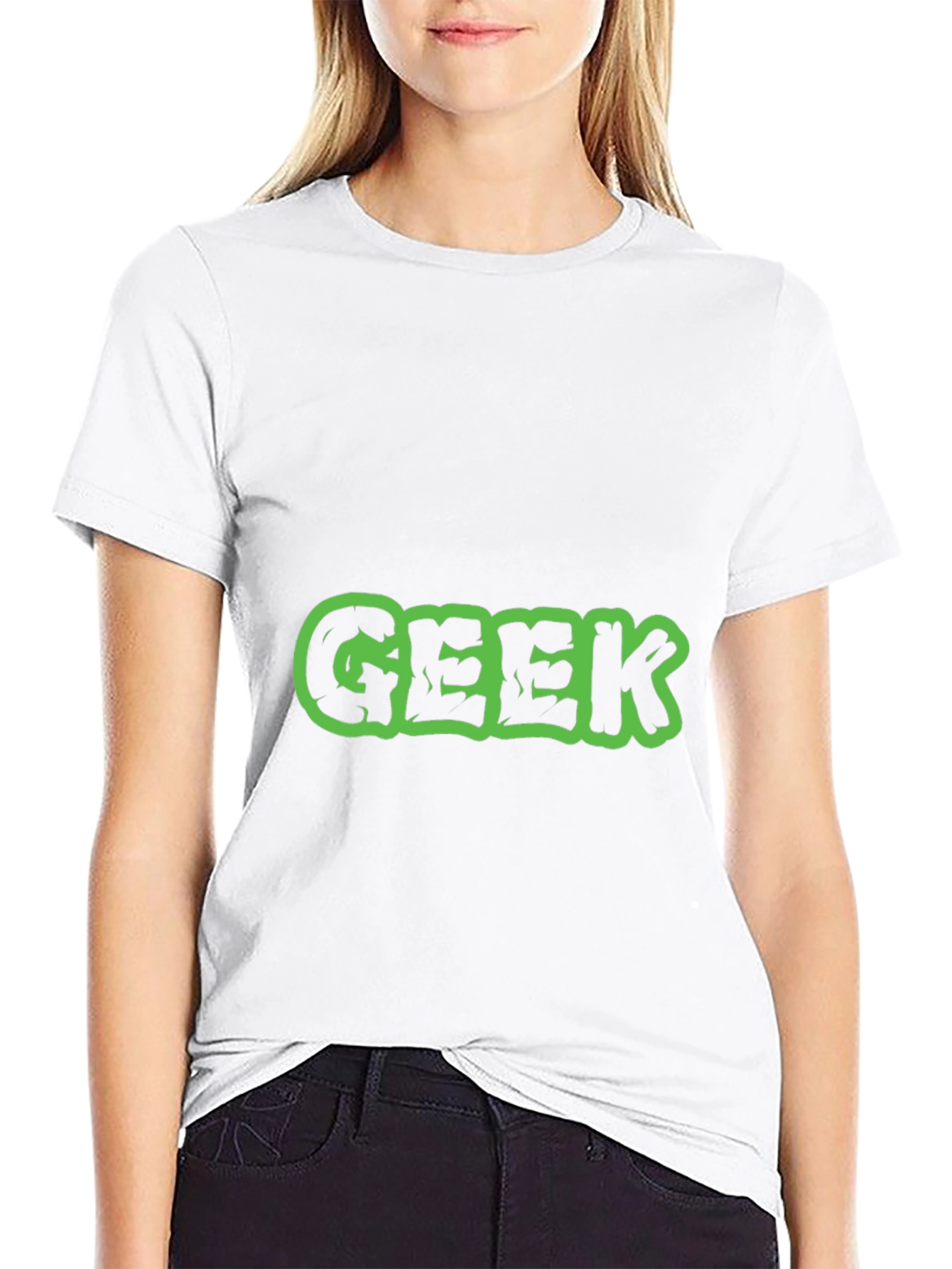 Geek Graphic Tee - Black Short Sleeve T-Shirt