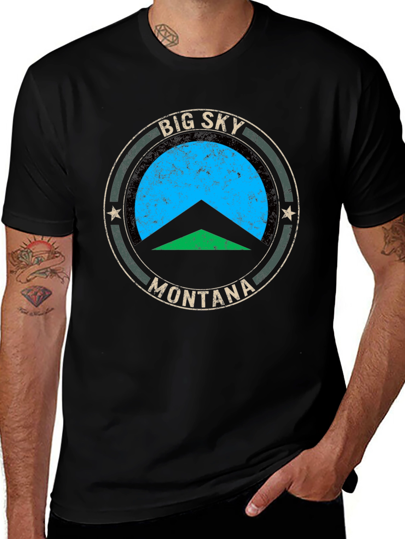 Big Sky Montana Graphic T-Shirt