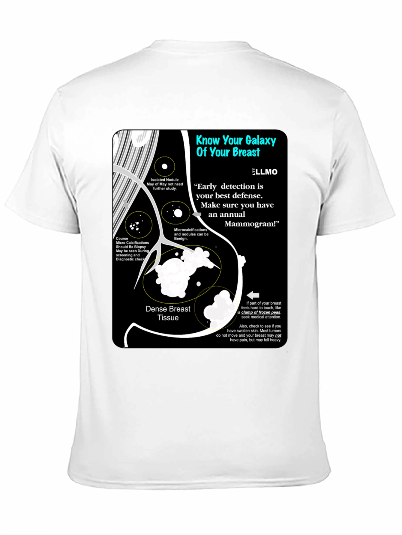 Know Your Galaxy Breast Cancer Awareness T-Shirt