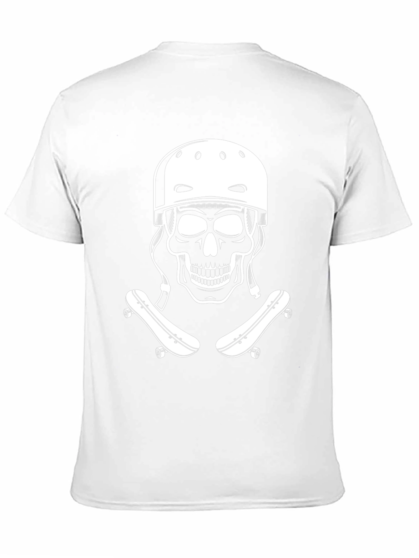 Skate Skull Tee - Cool Graphic T-Shirt