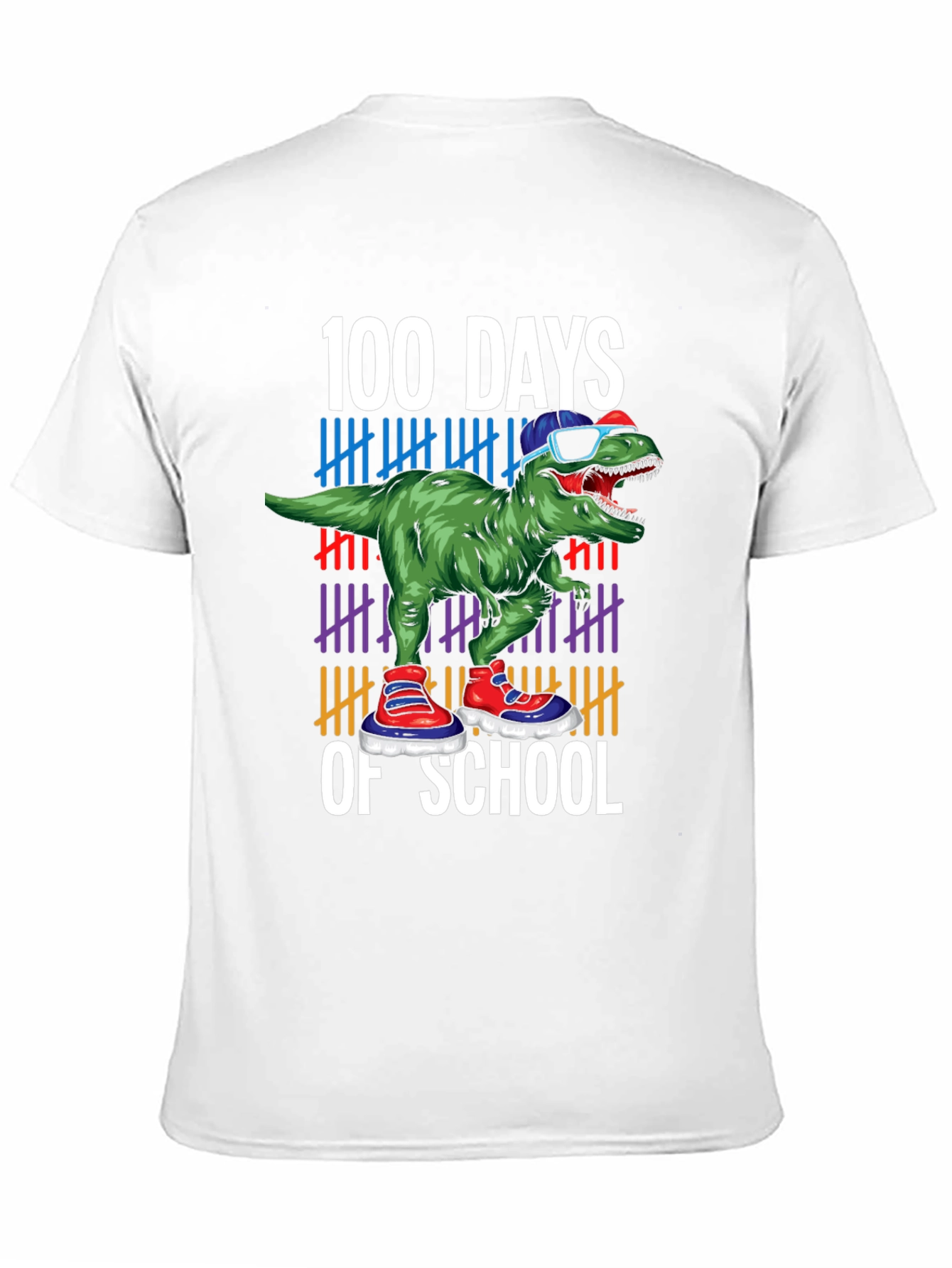 100 Days of School Dinosaur T-Shirt