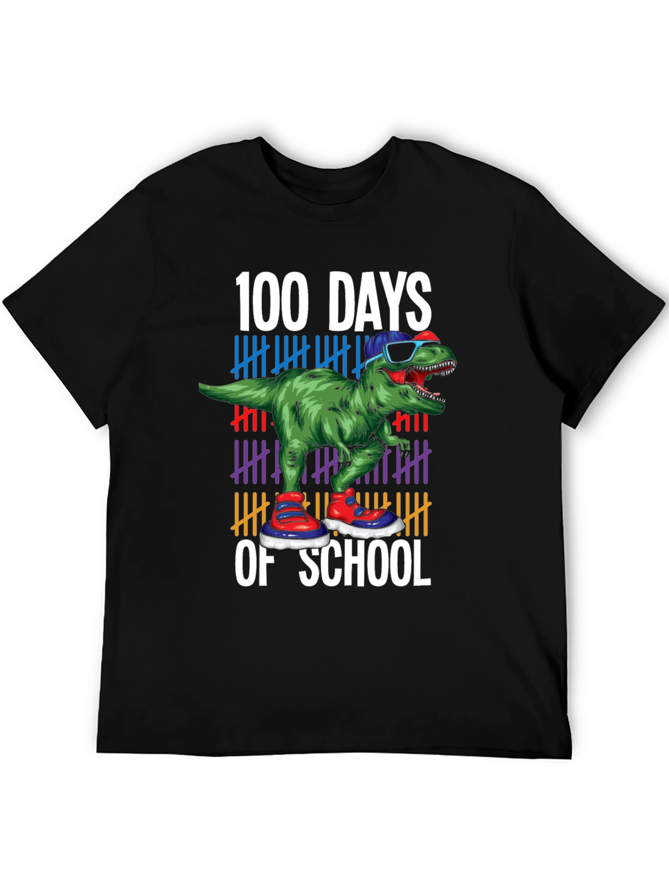 100 Days of School Dinosaur T-Shirt