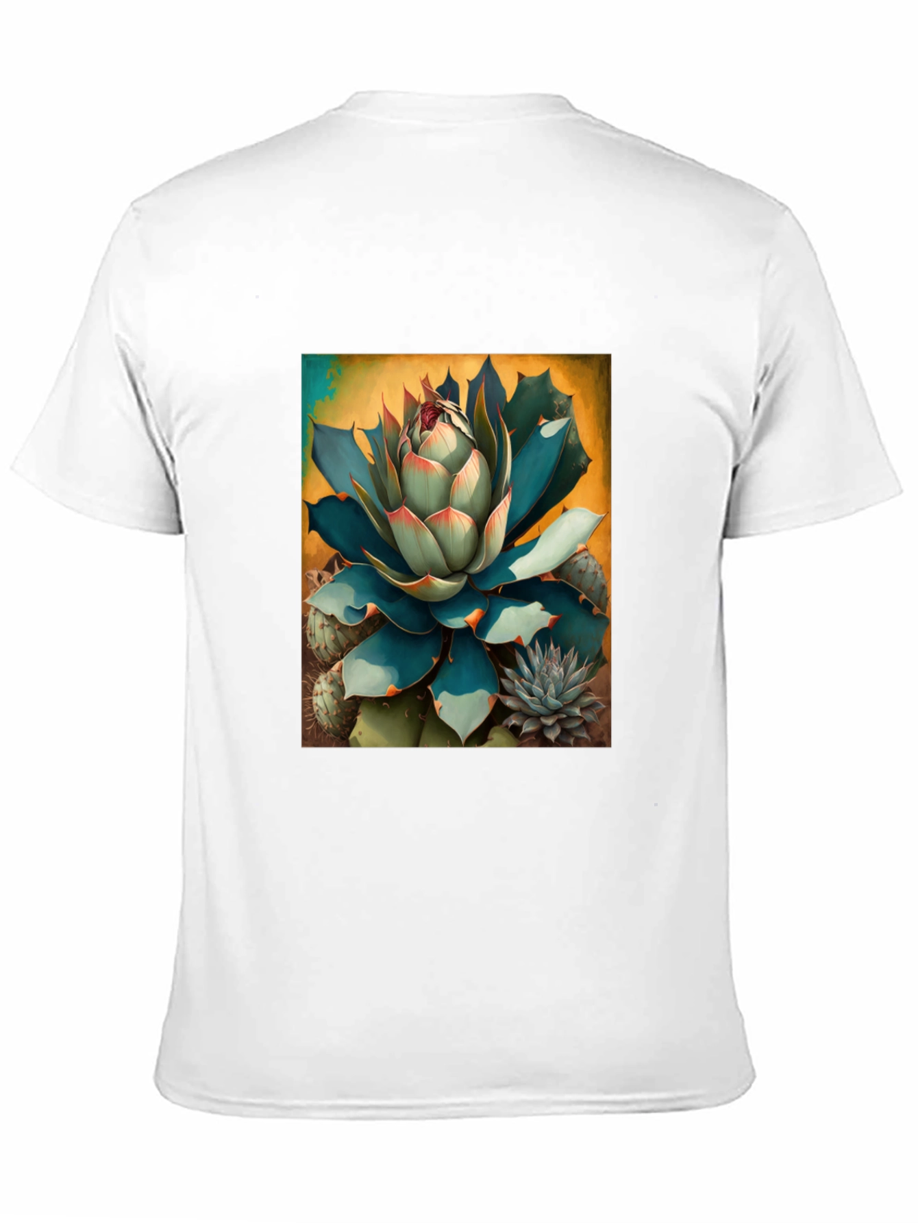 Agave Blossom Graphic Tee - Desert Bloom Art