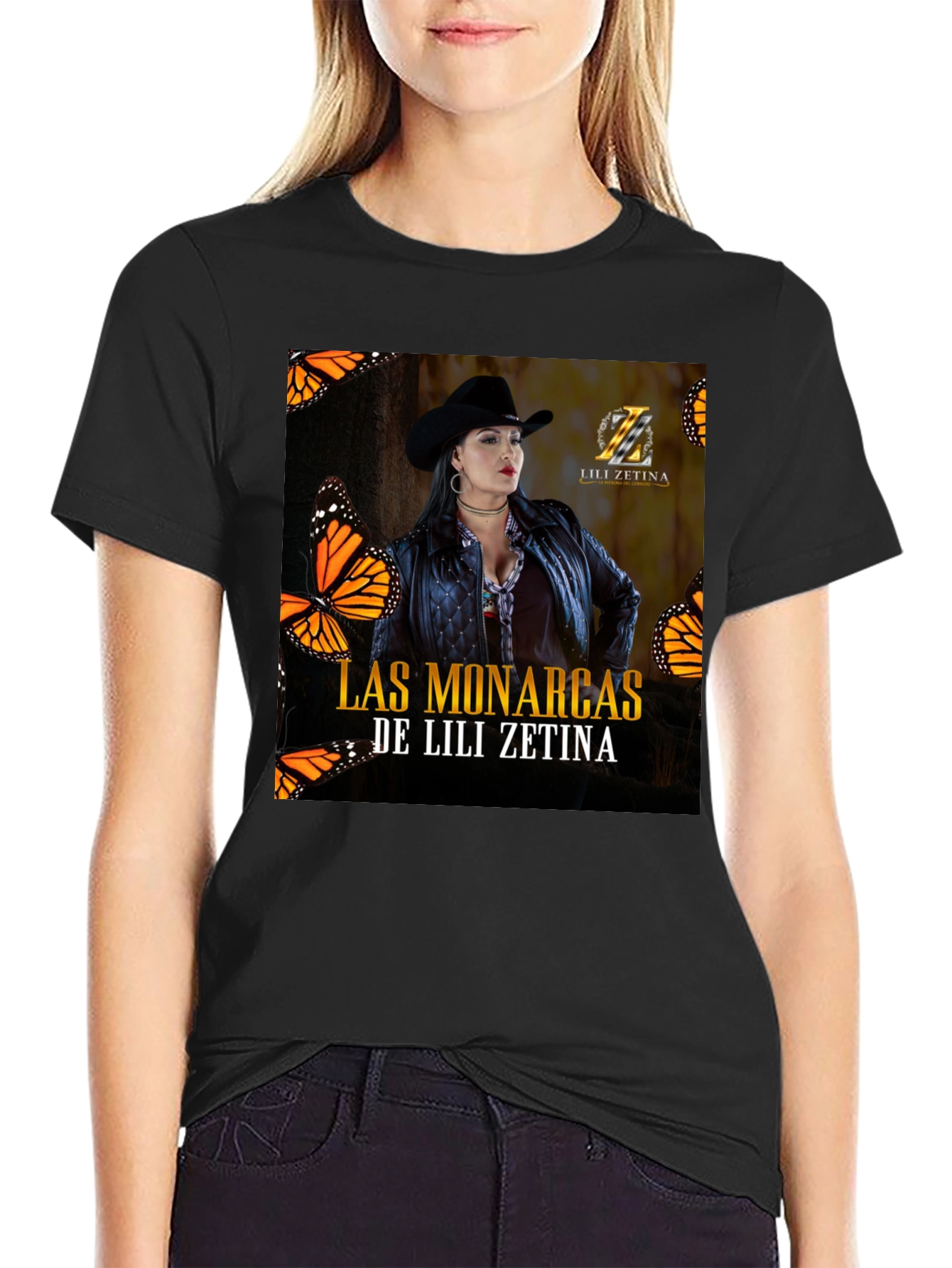 Lili Zetina Monarch T-Shirt - Stylish & Unique