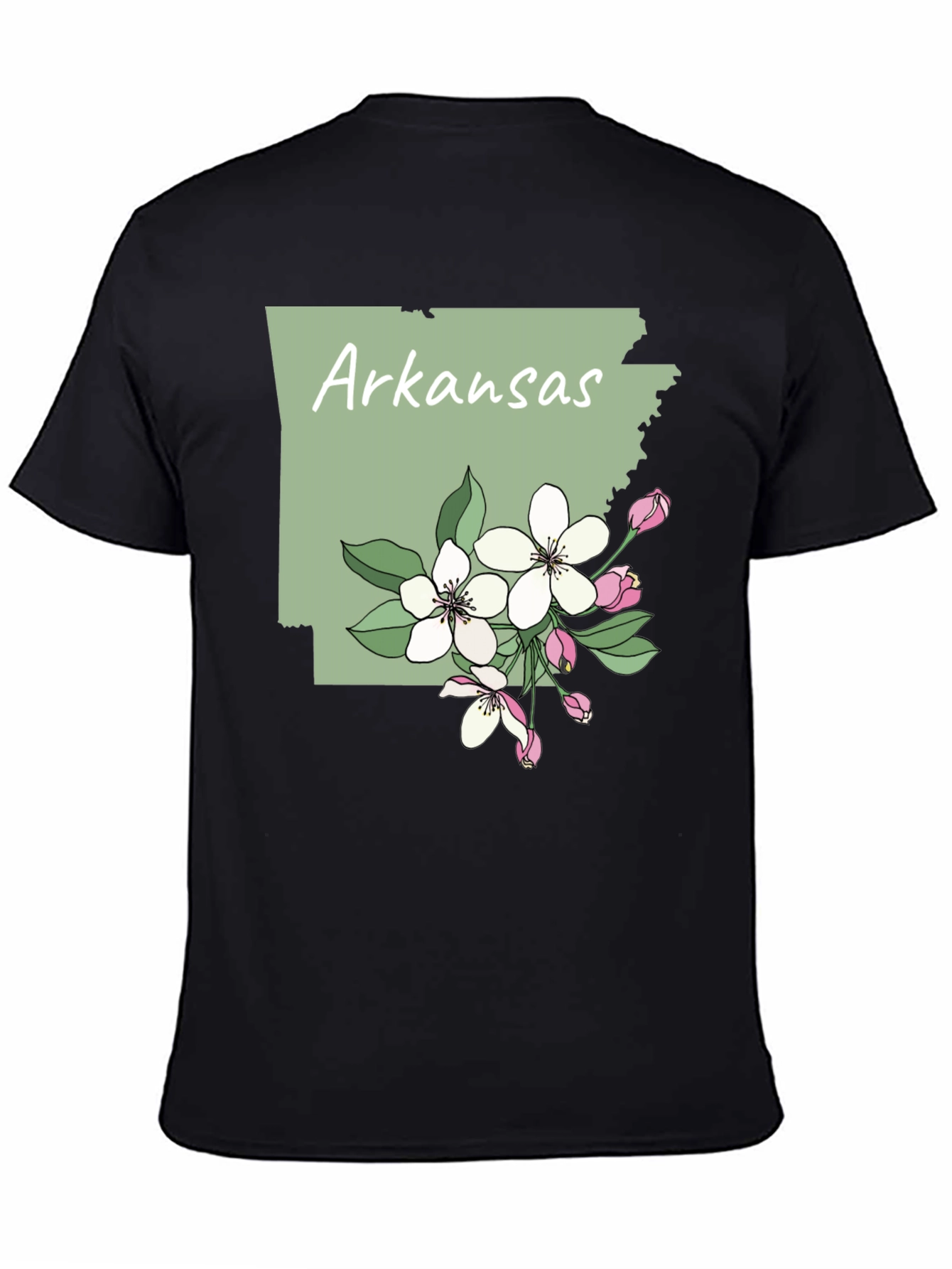 Arkansas State Flower Blossom T-Shirt
