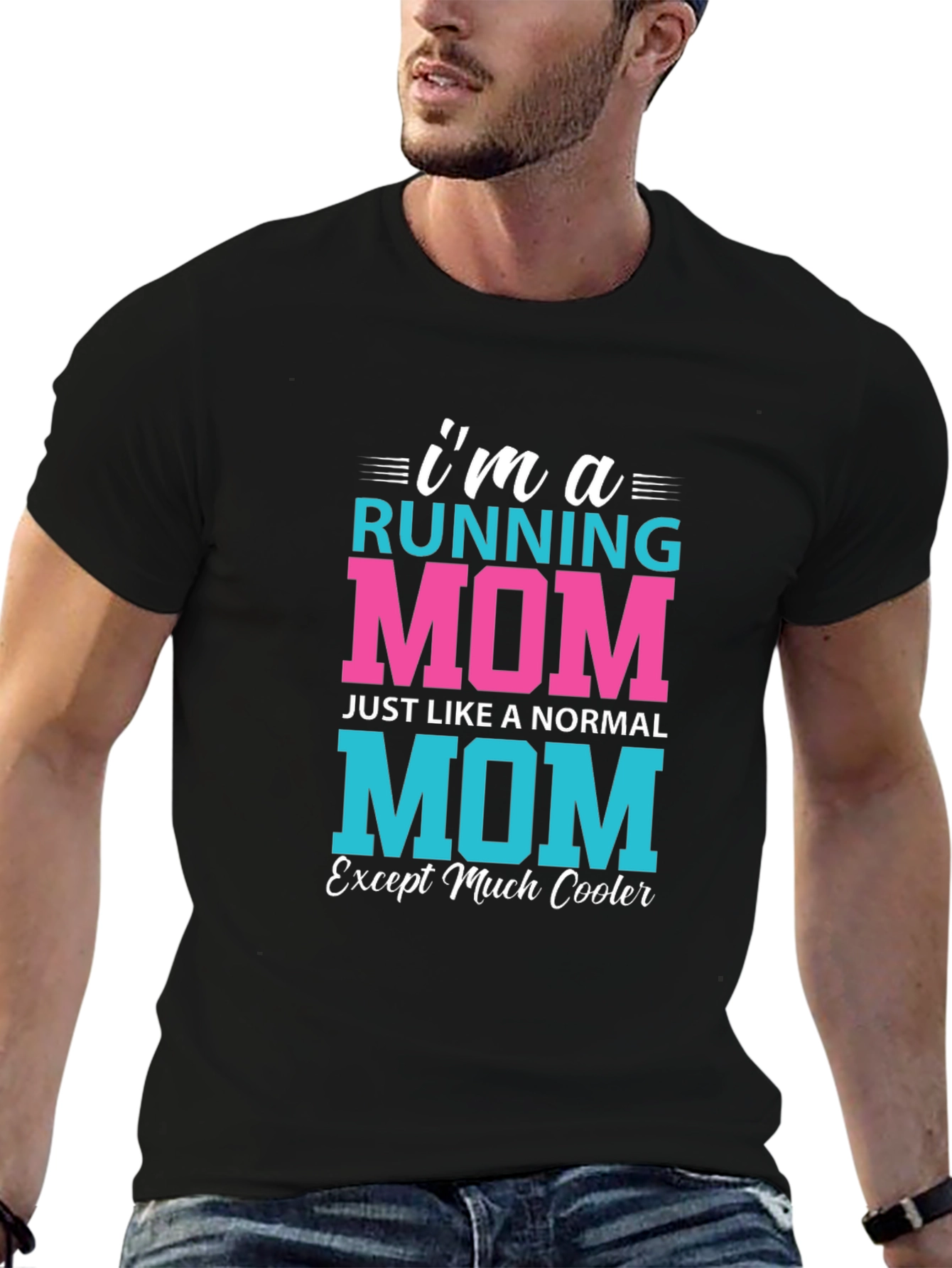 Running Mom T-Shirt - Cool Mom Edition