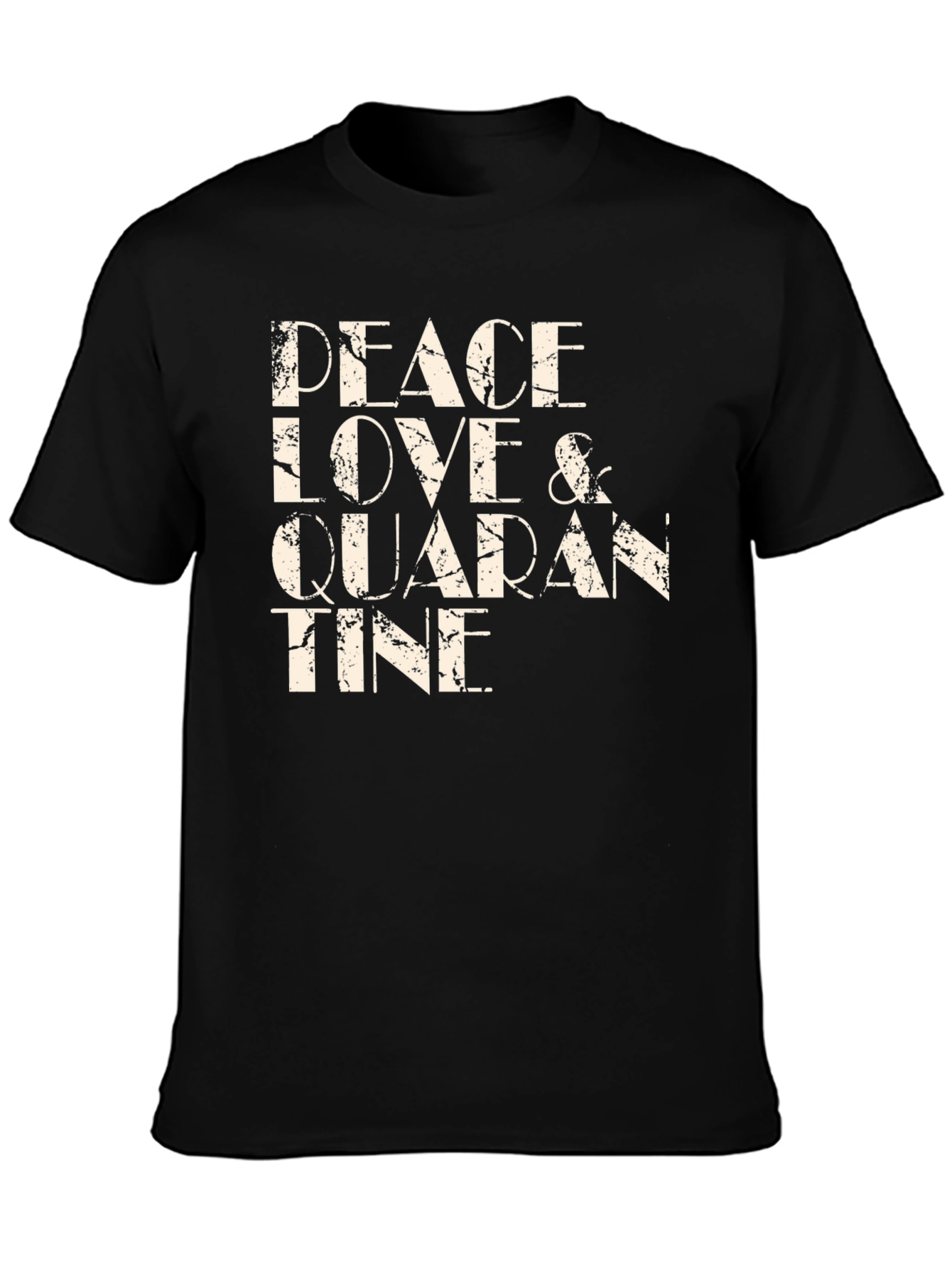 Peace Love Quarantine Graphic Tee