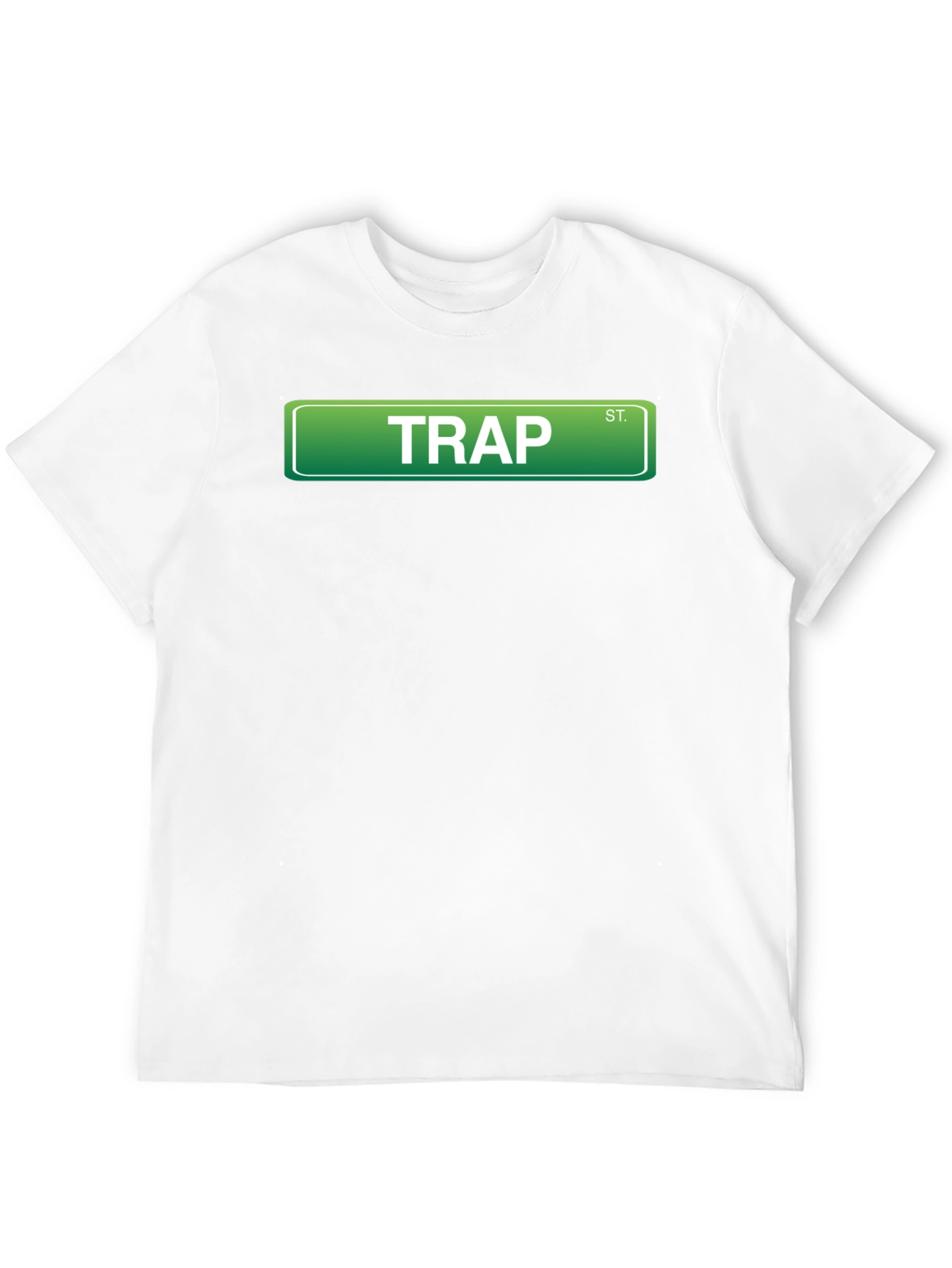 Trap Street Sign T-Shirt - Urban Style