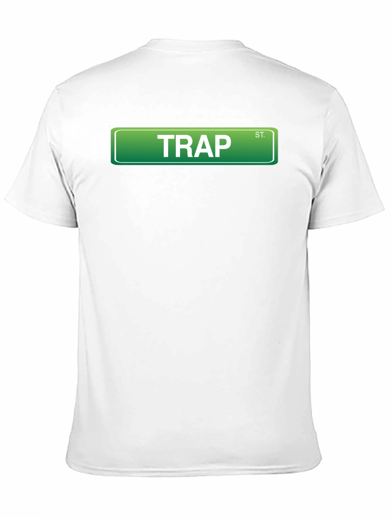 Trap Street Sign T-Shirt - Urban Style