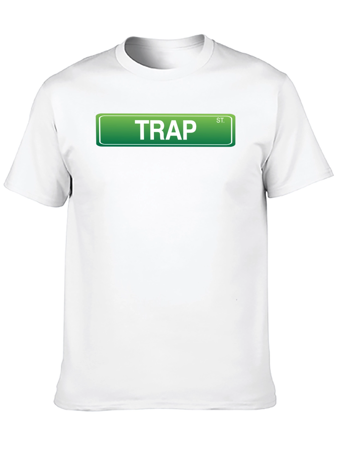 Trap Street Sign T-Shirt - Urban Style