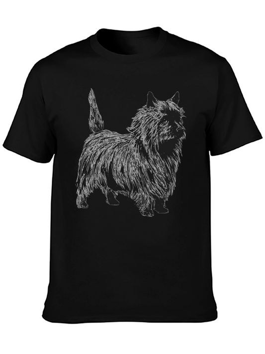 Dog Graphic Tee - Cairn Terrier Design