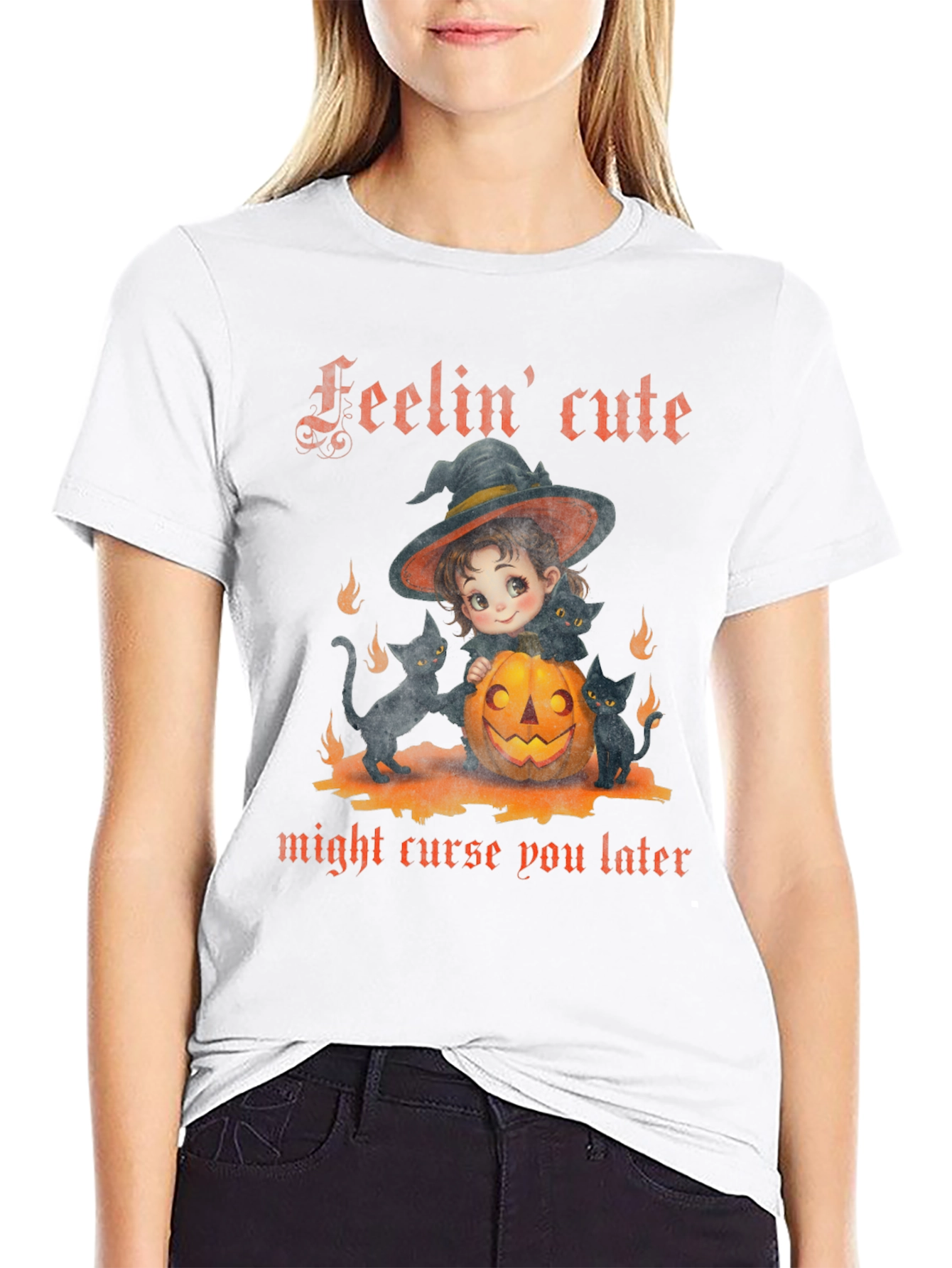 Feelin Cute Halloween T-Shirt