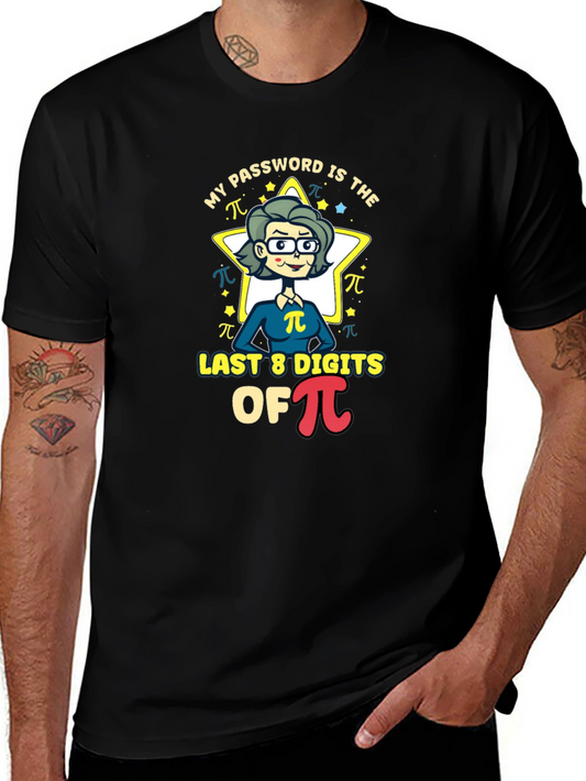 My Password is Pi T-Shirt - Math Lovers Tee