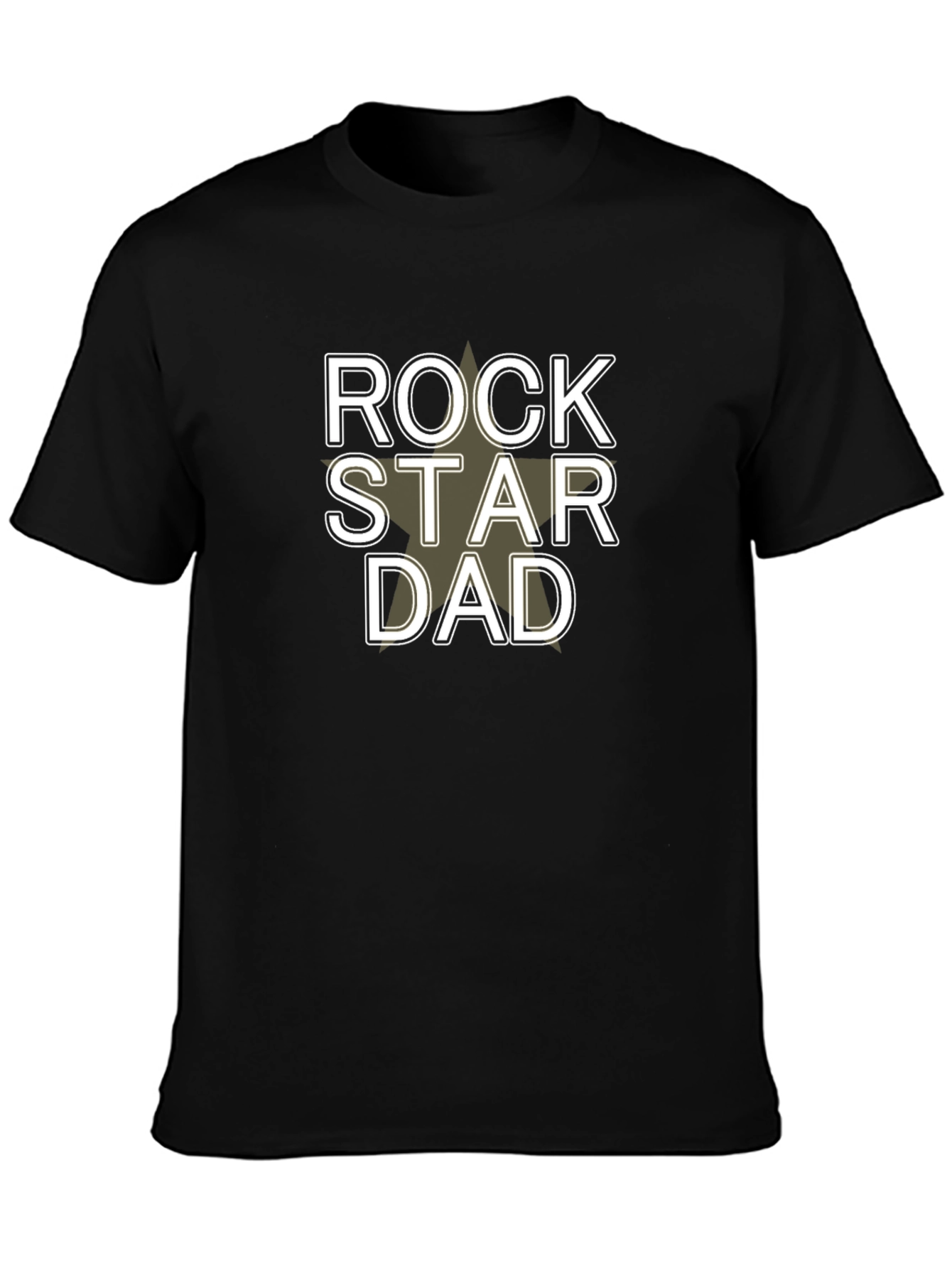 Rockstar Dad Graphic Tee - Cool Fathers Day Gift