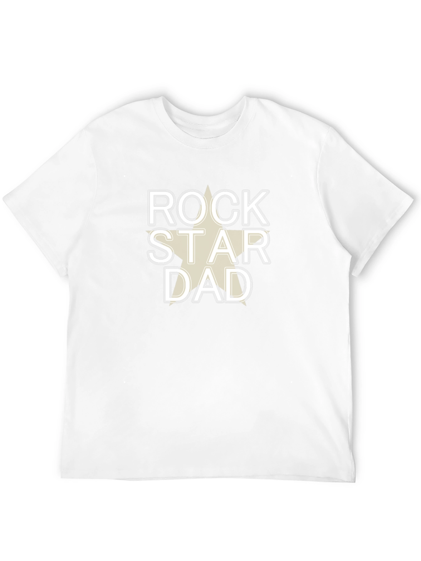 Rockstar Dad Graphic Tee - Cool Fathers Day Gift