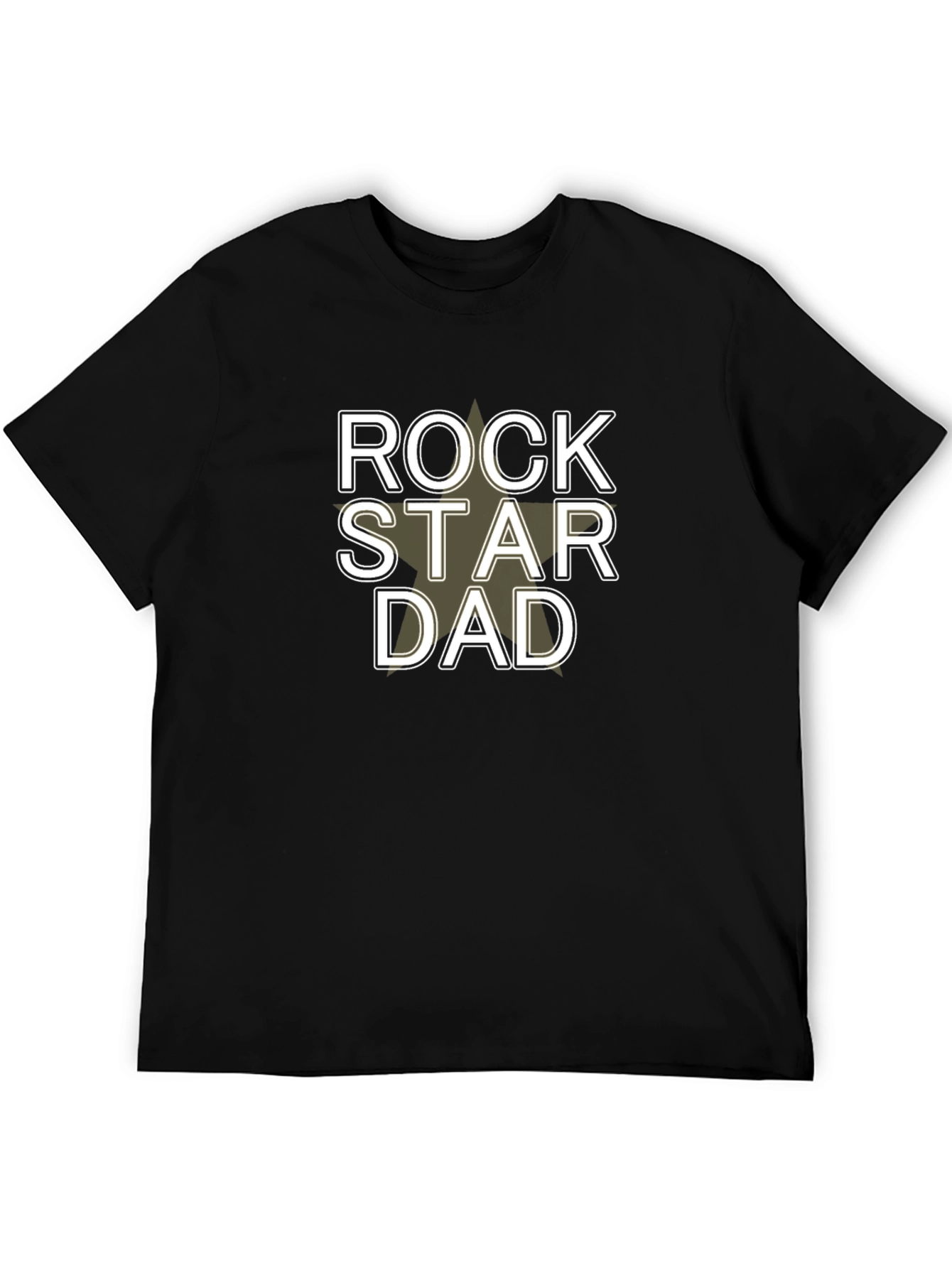 Rockstar Dad Graphic Tee - Cool Fathers Day Gift