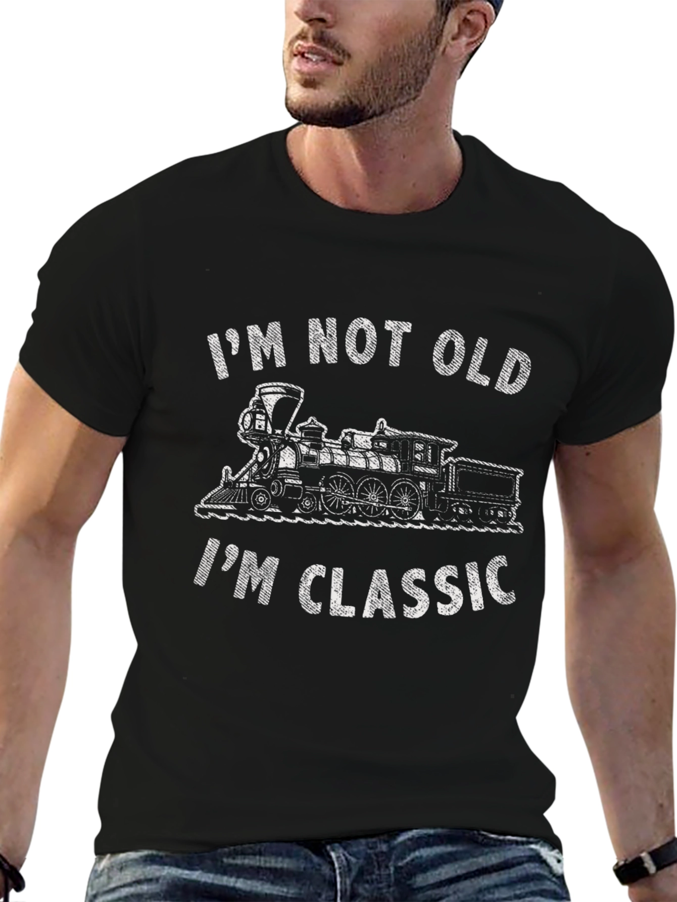 Im Not Old Im Classic Train T-Shirt