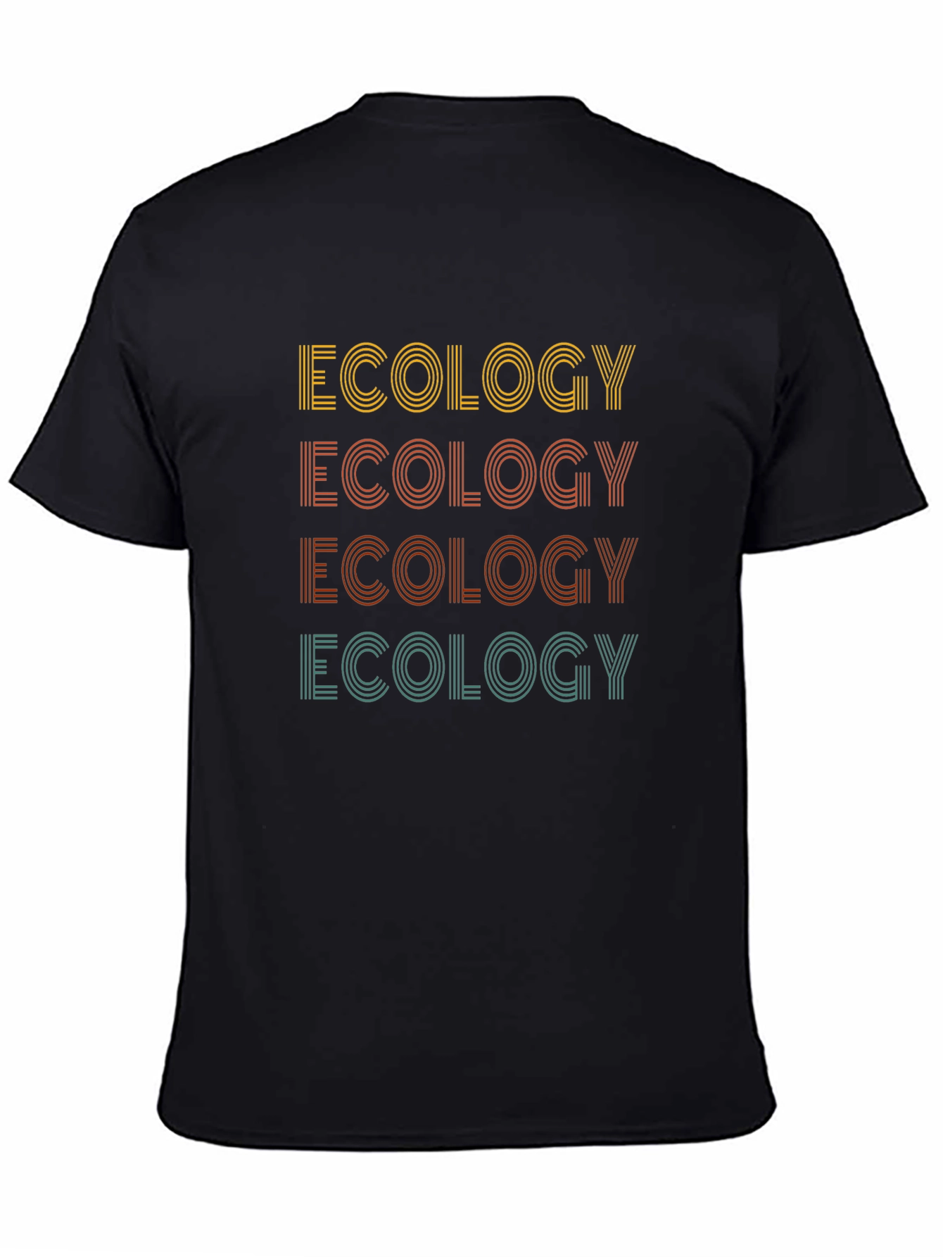 Ecology Retro T-Shirt Stylish Graphic Tee