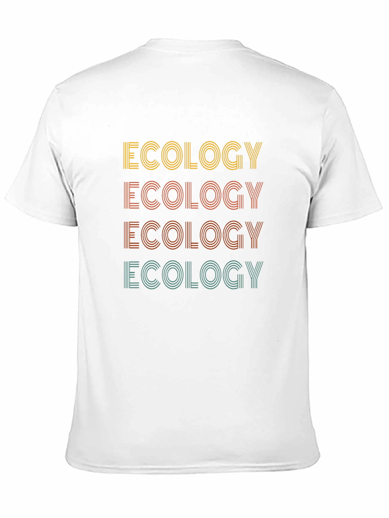 Ecology Retro T-Shirt Stylish Graphic Tee