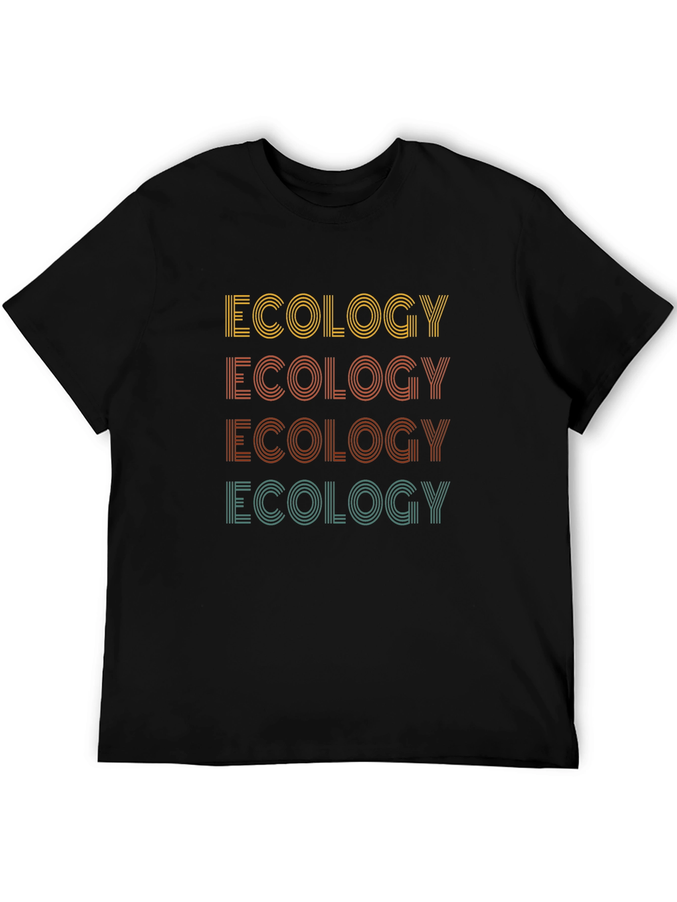 Ecology Retro T-Shirt Stylish Graphic Tee