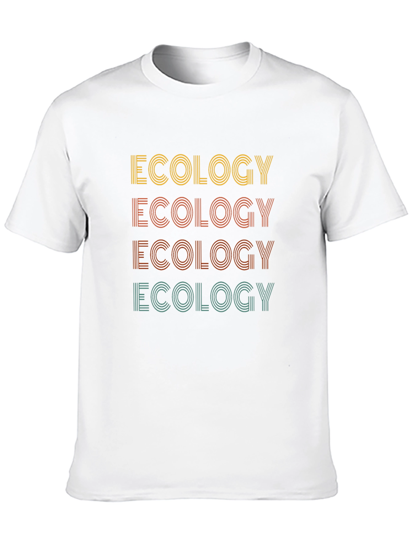 Ecology Retro T-Shirt Stylish Graphic Tee
