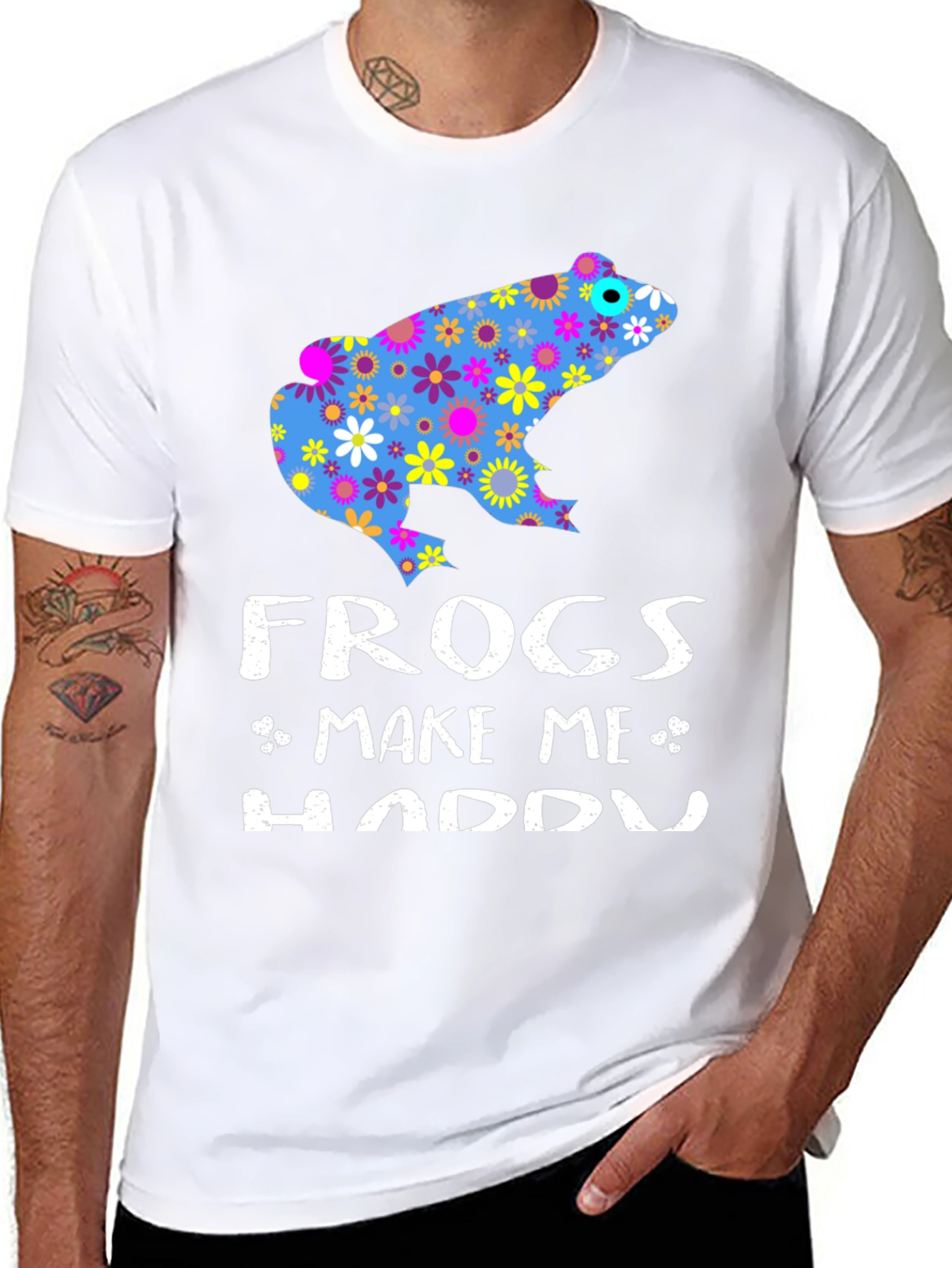 Frogs Make Me Happy T-Shirt