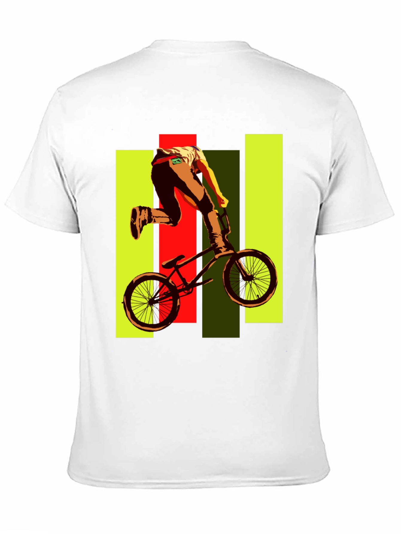 BMX Rider Graphic Tee - Black