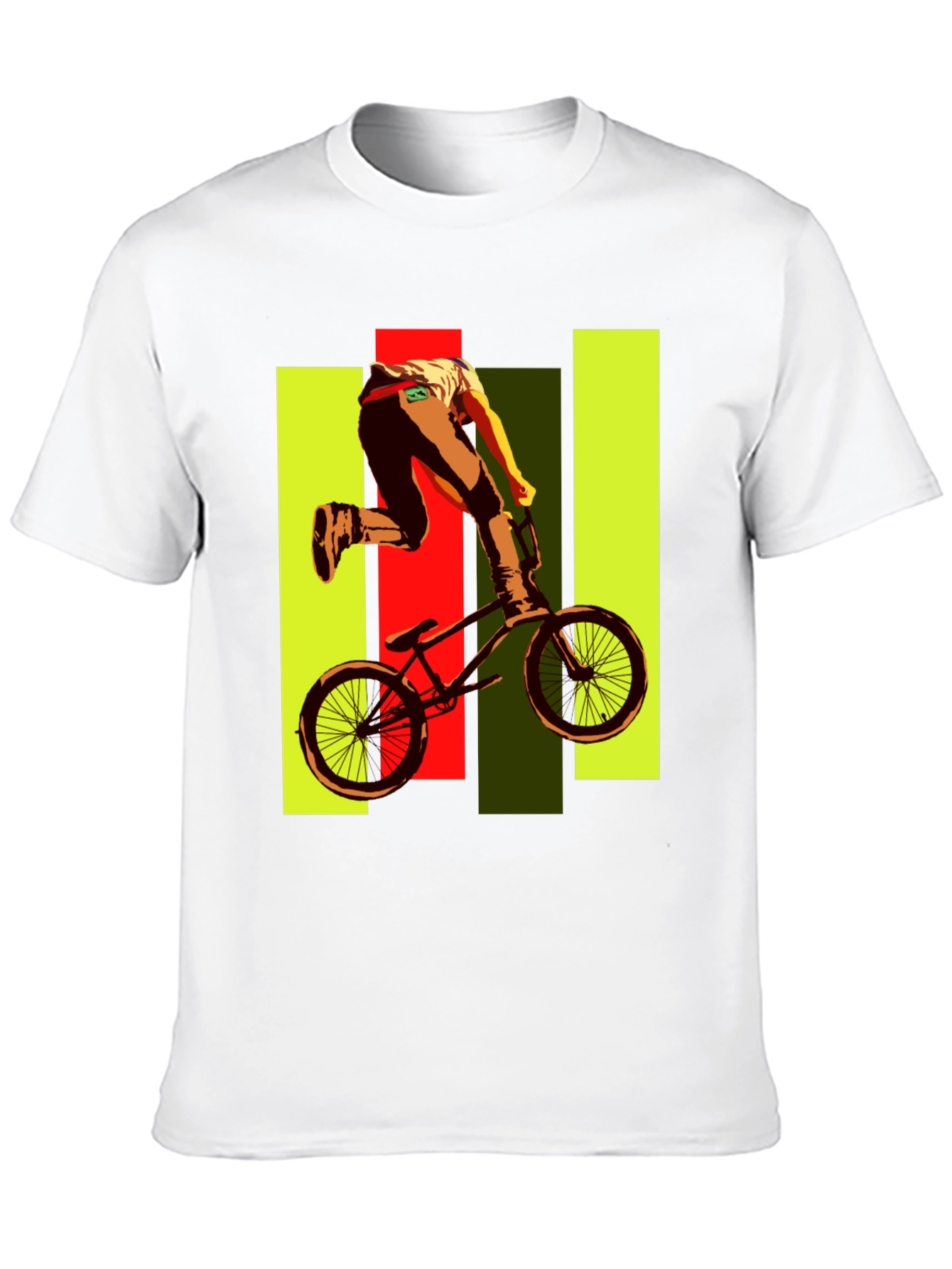 BMX Rider Graphic Tee - Black