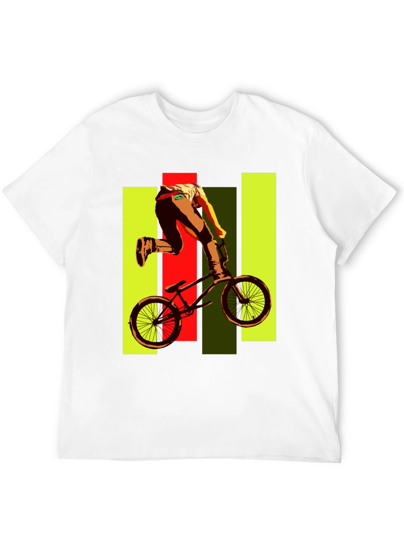 BMX Rider Graphic Tee - Black