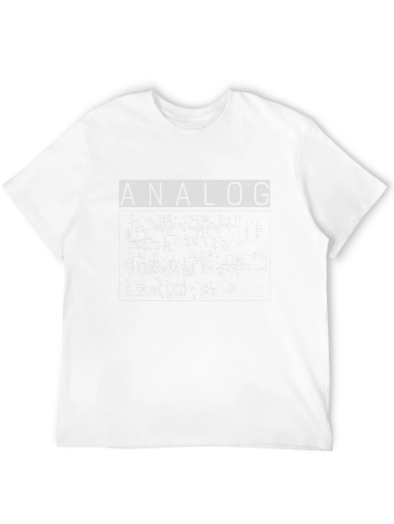 Analog Design T-Shirt - Retro Style Graphic Tee