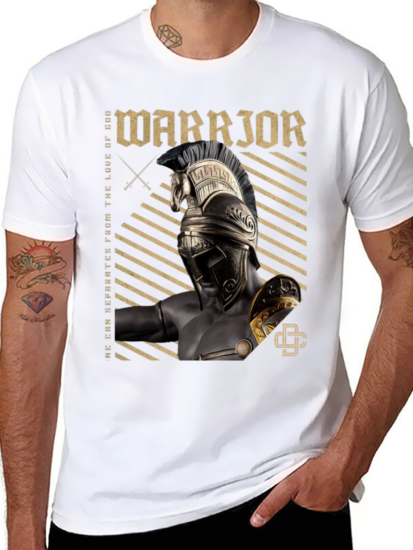 Warrior Graphic Tee - Black