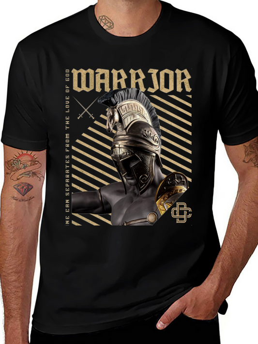 Warrior Graphic Tee - Black