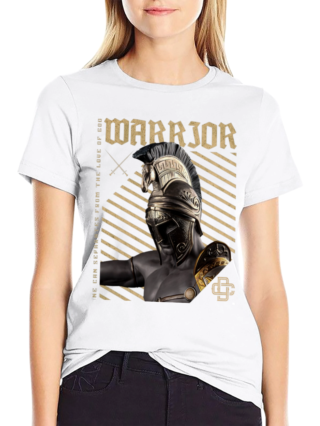 Warrior Graphic Tee - Black