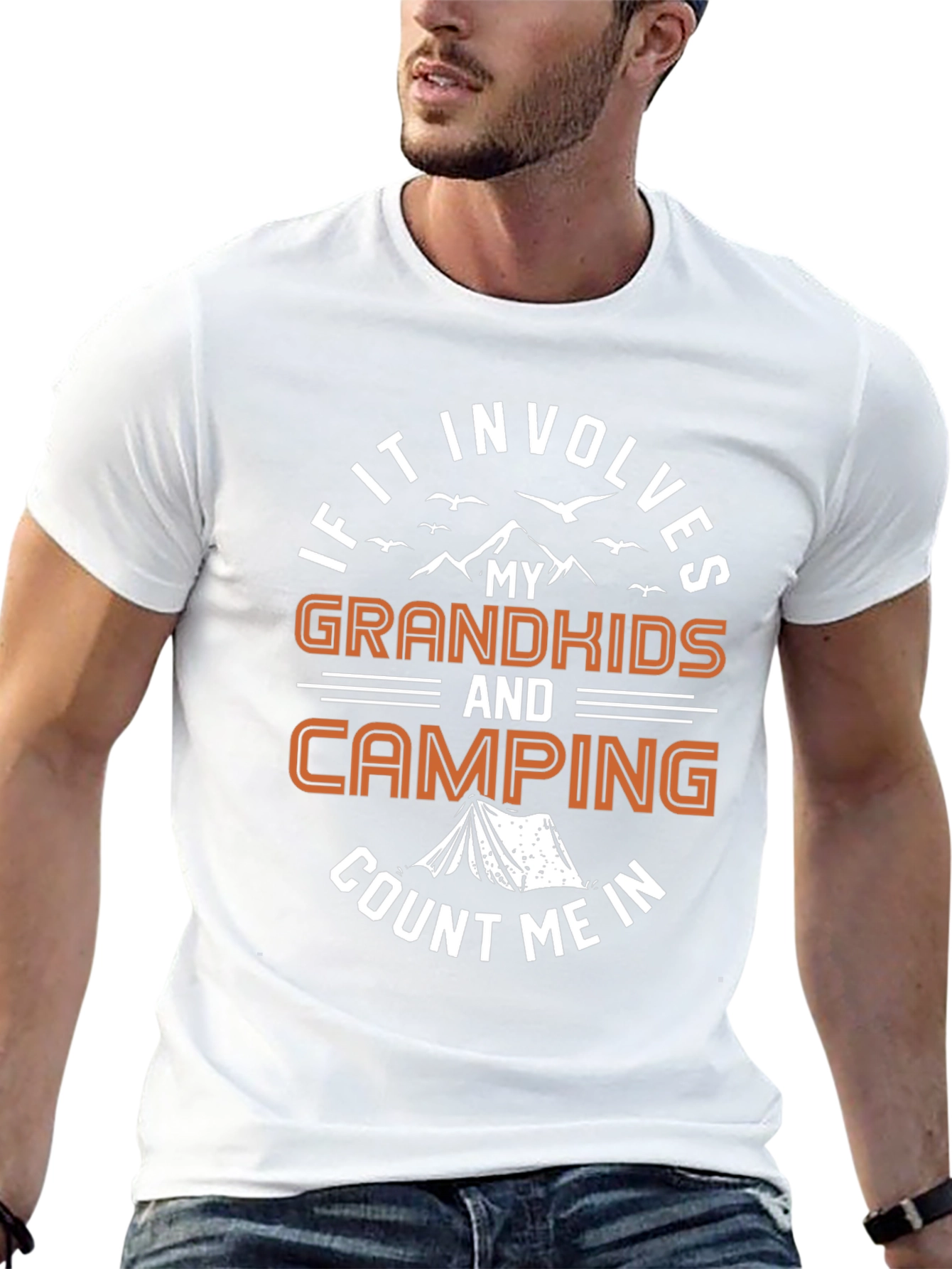 Grandkids & Camping T-Shirt