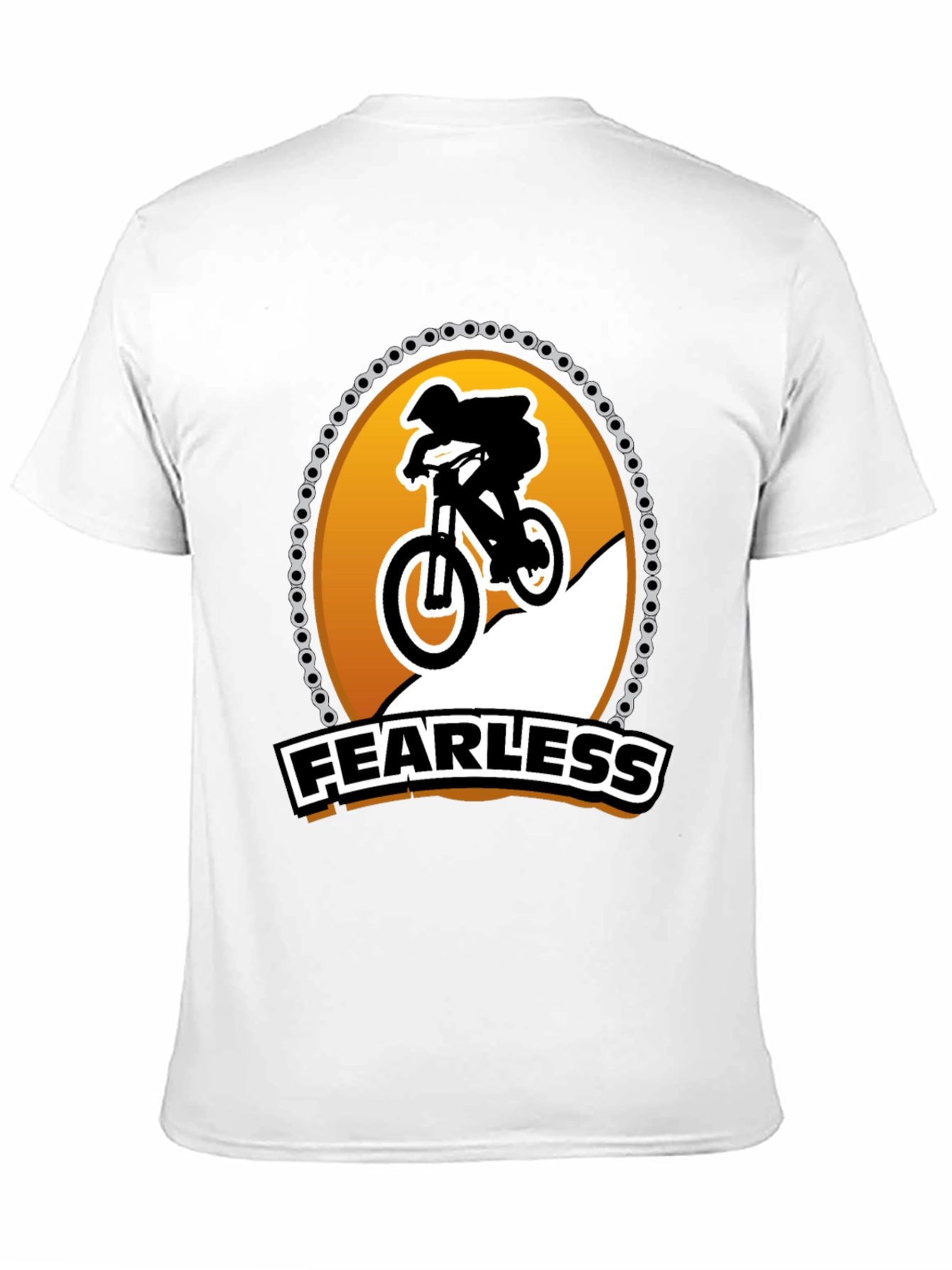 Fearless Biker Graphic T-Shirt