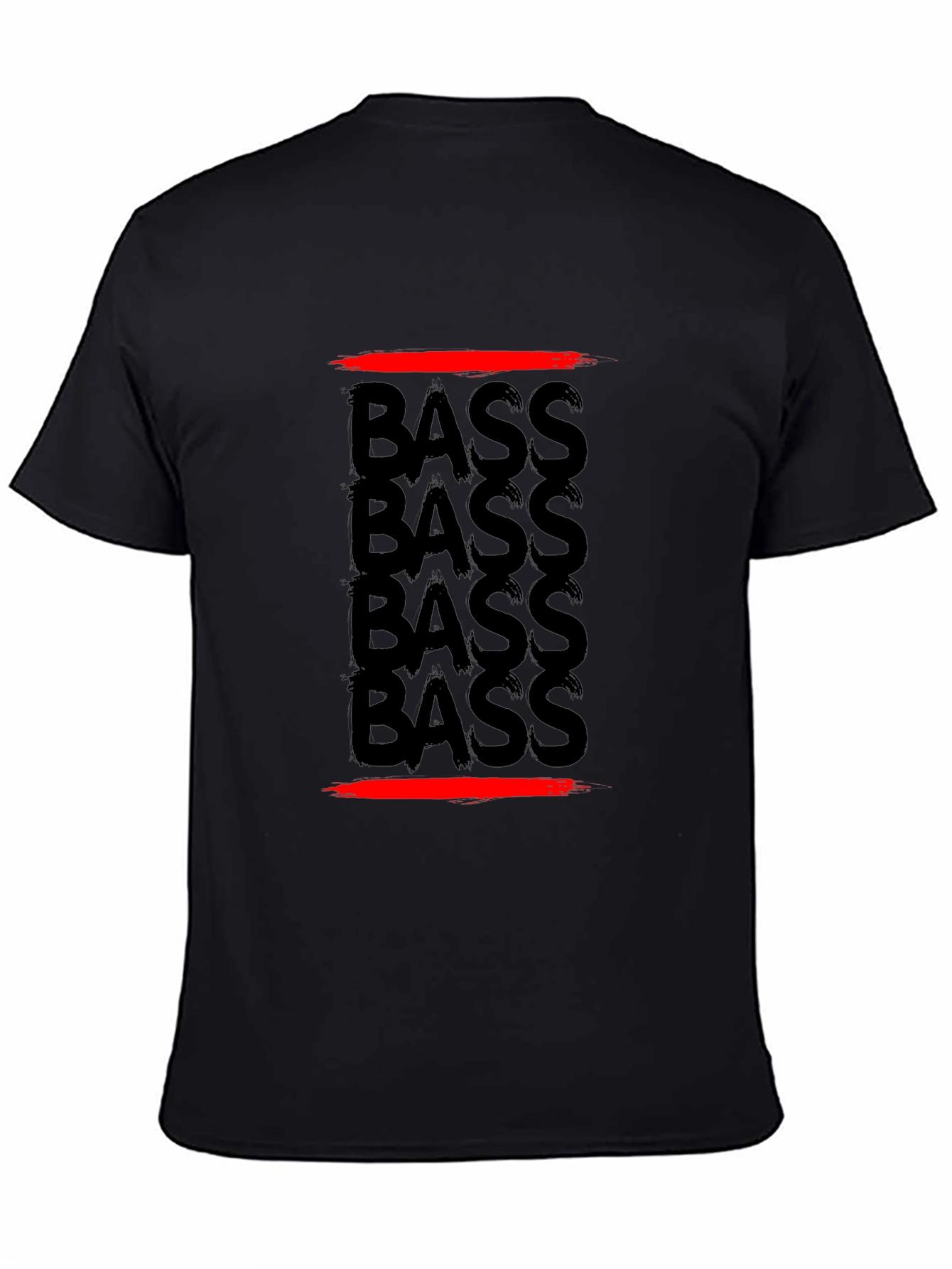 Bass Music T-Shirt - Black Graphic Tee