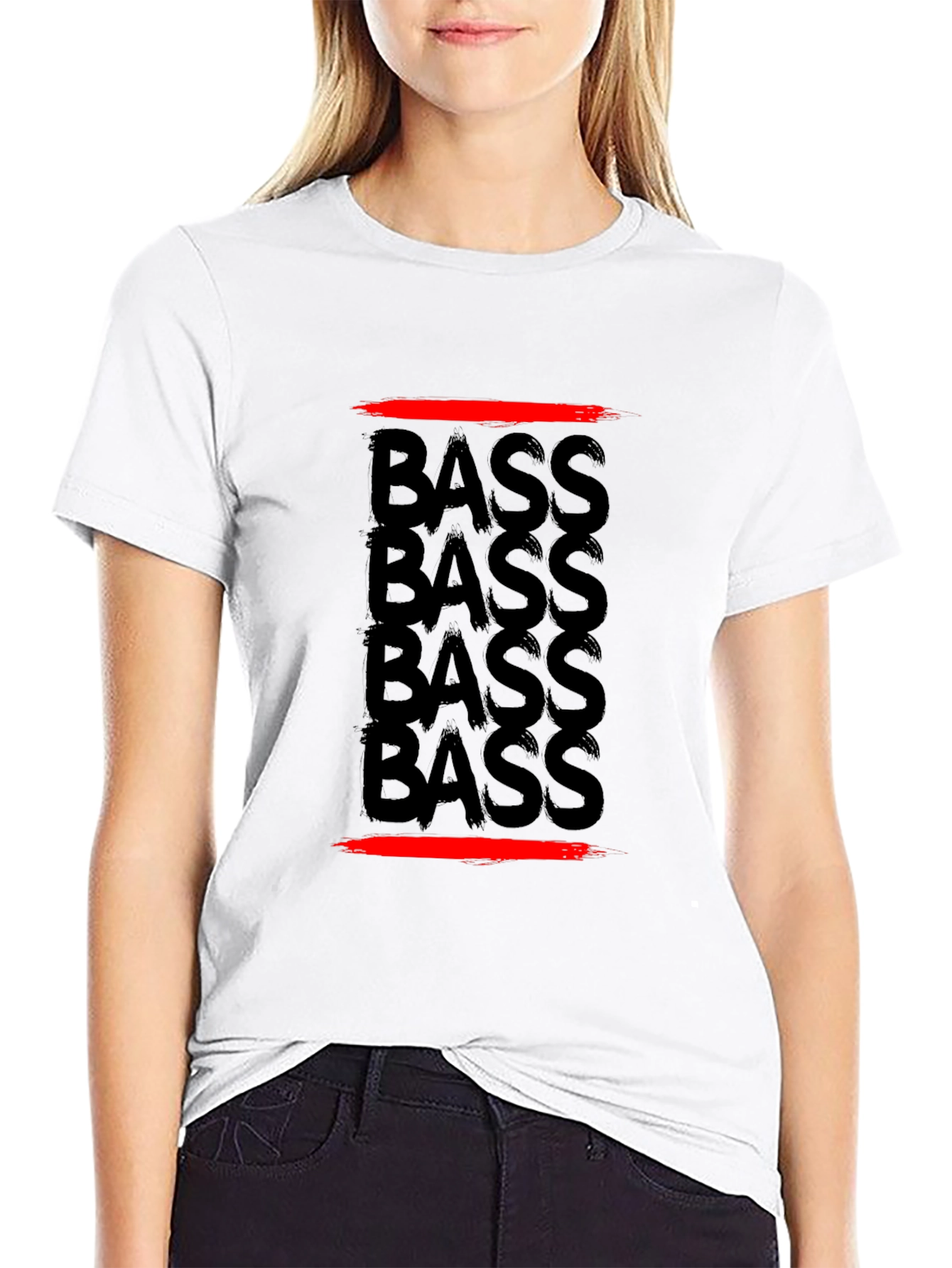 Bass Music T-Shirt - Black Graphic Tee