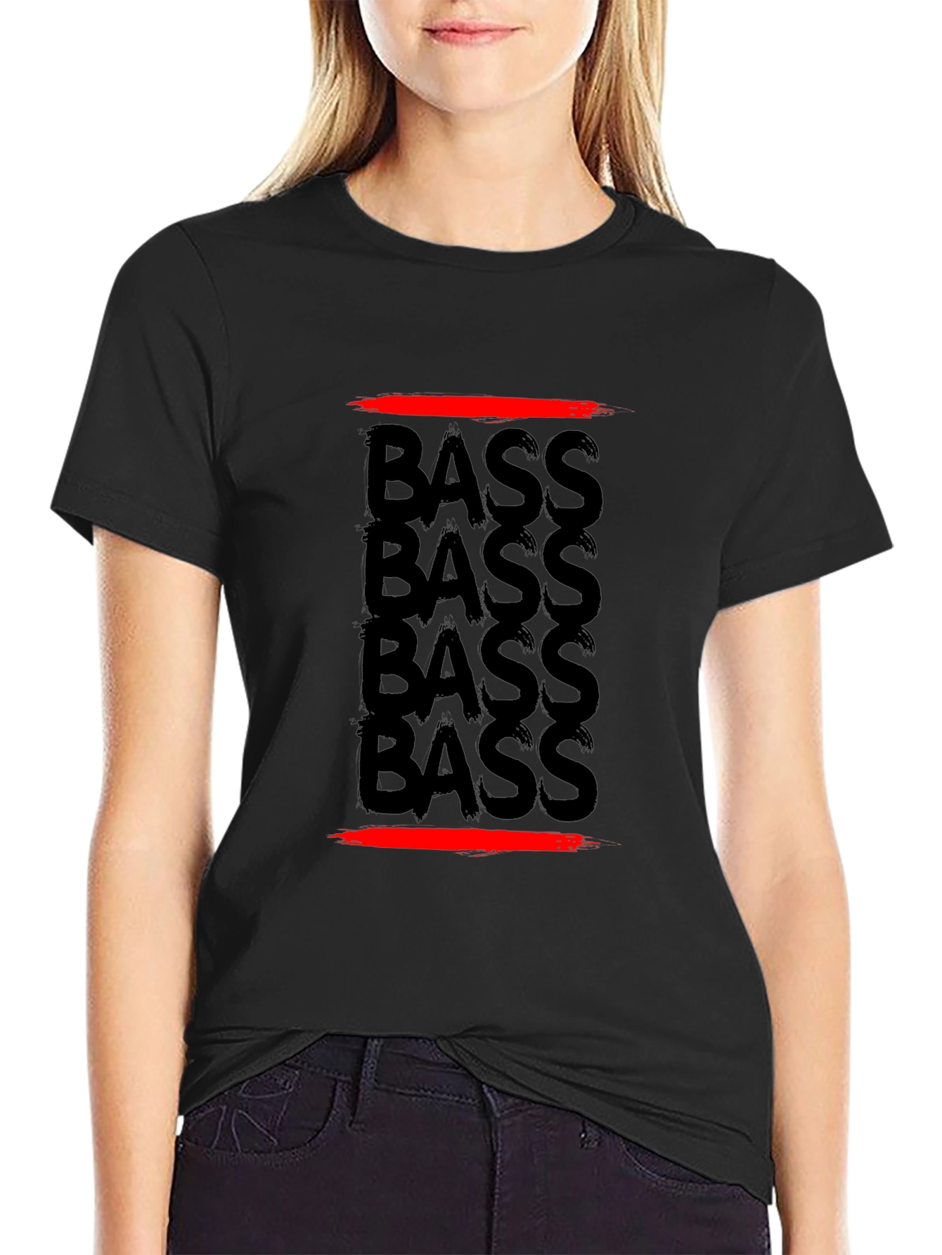 Bass Music T-Shirt - Black Graphic Tee