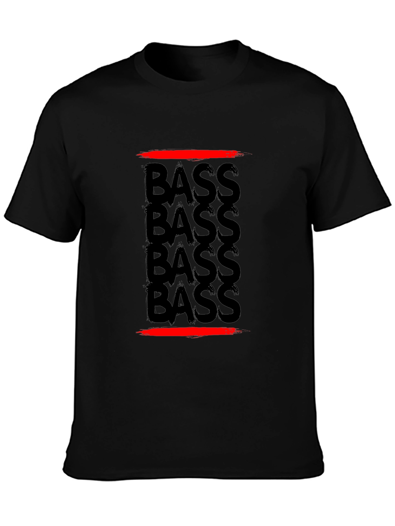 Bass Music T-Shirt - Black Graphic Tee