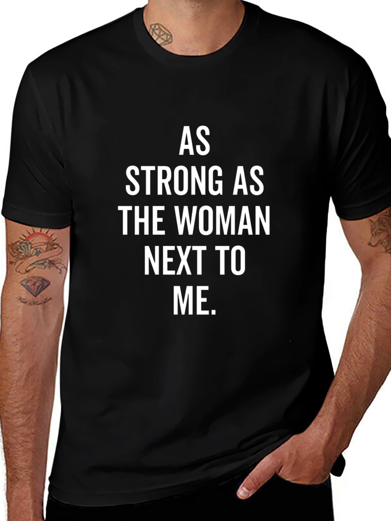 Strong Woman Tee - Empowering Graphic T-Shirt