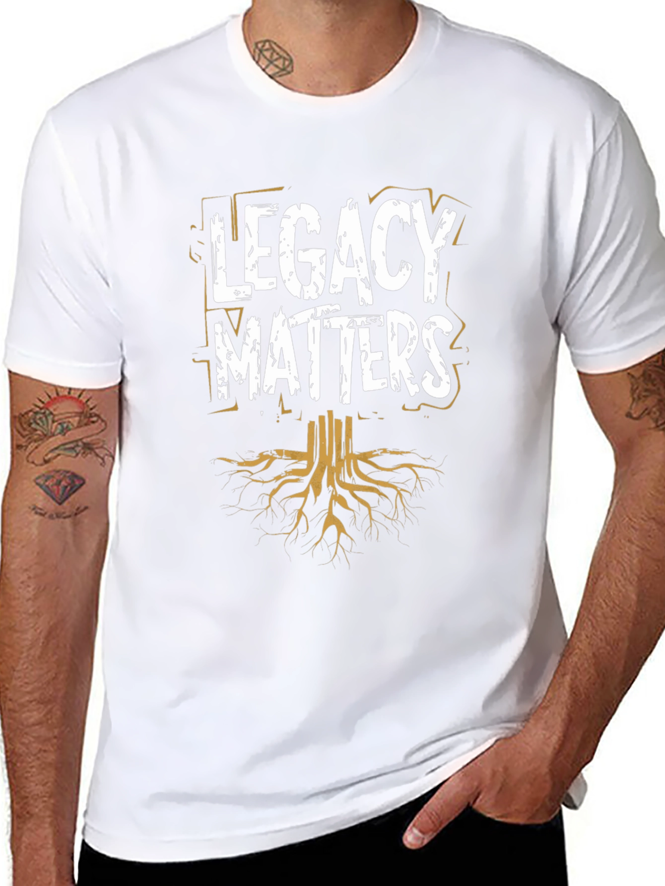 Legacy Matters Graphic Tee - Black Cotton Shirt