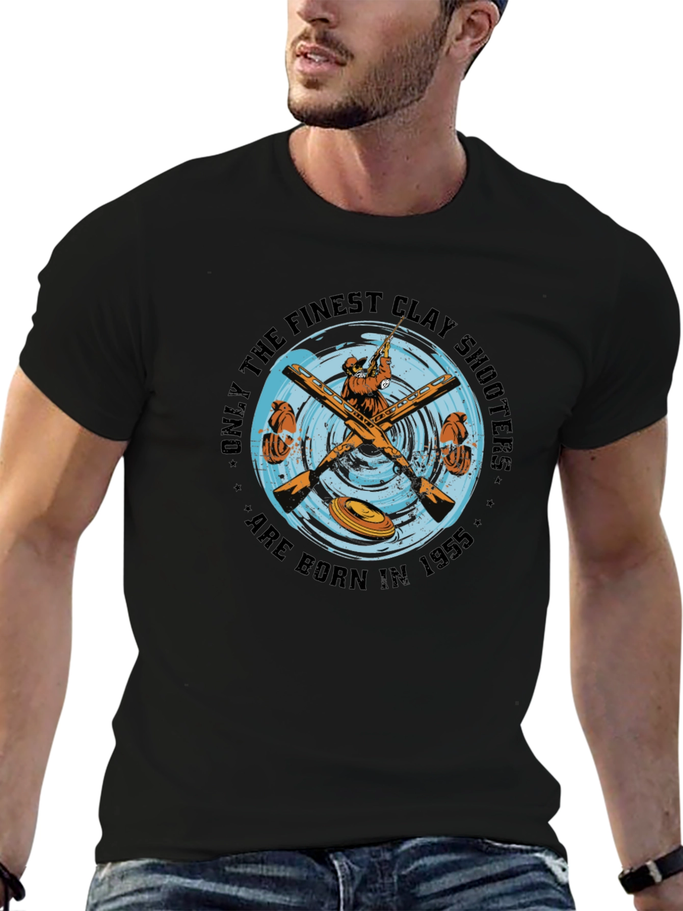 Finest Clay Shooters T-Shirt - Born in 1955