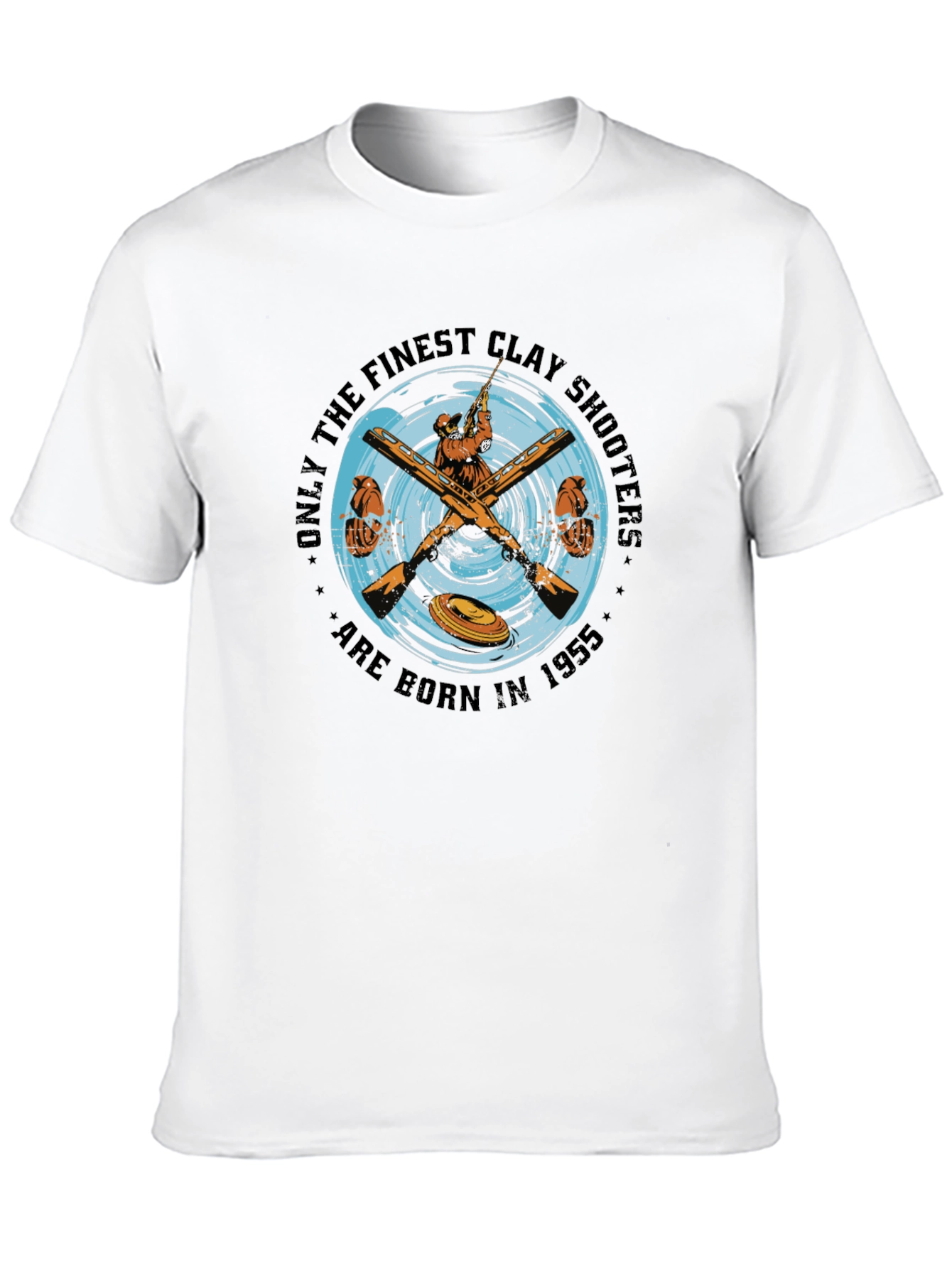 Finest Clay Shooters T-Shirt - Born in 1955