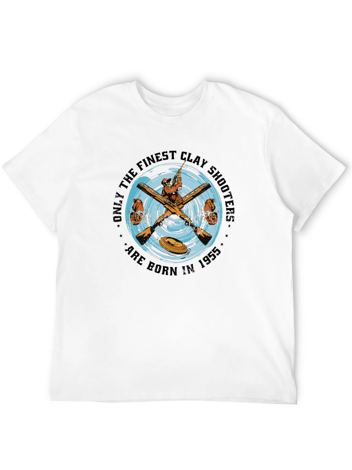 Finest Clay Shooters T-Shirt - Born in 1955