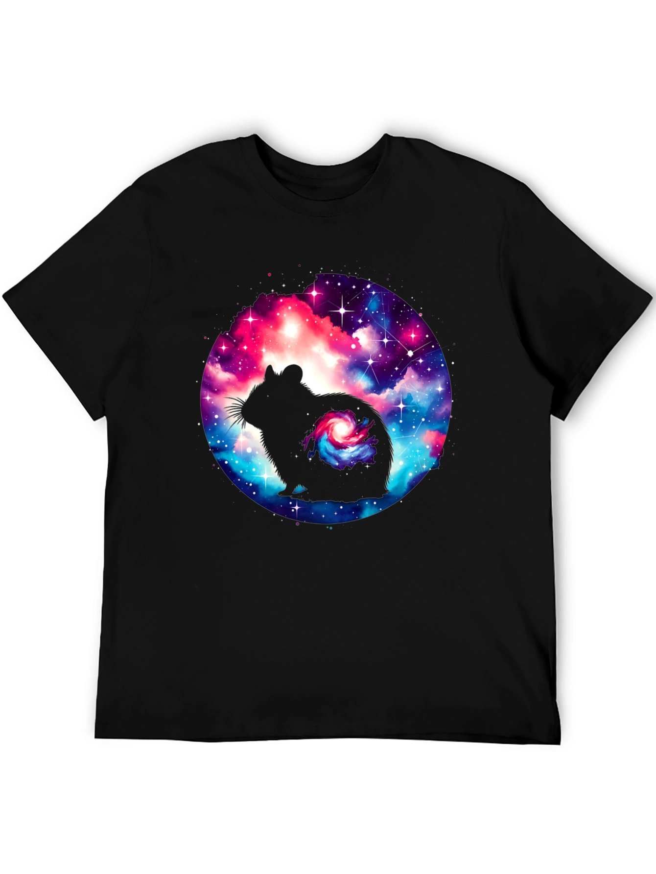 Galaxy Hamster Graphic T-Shirt